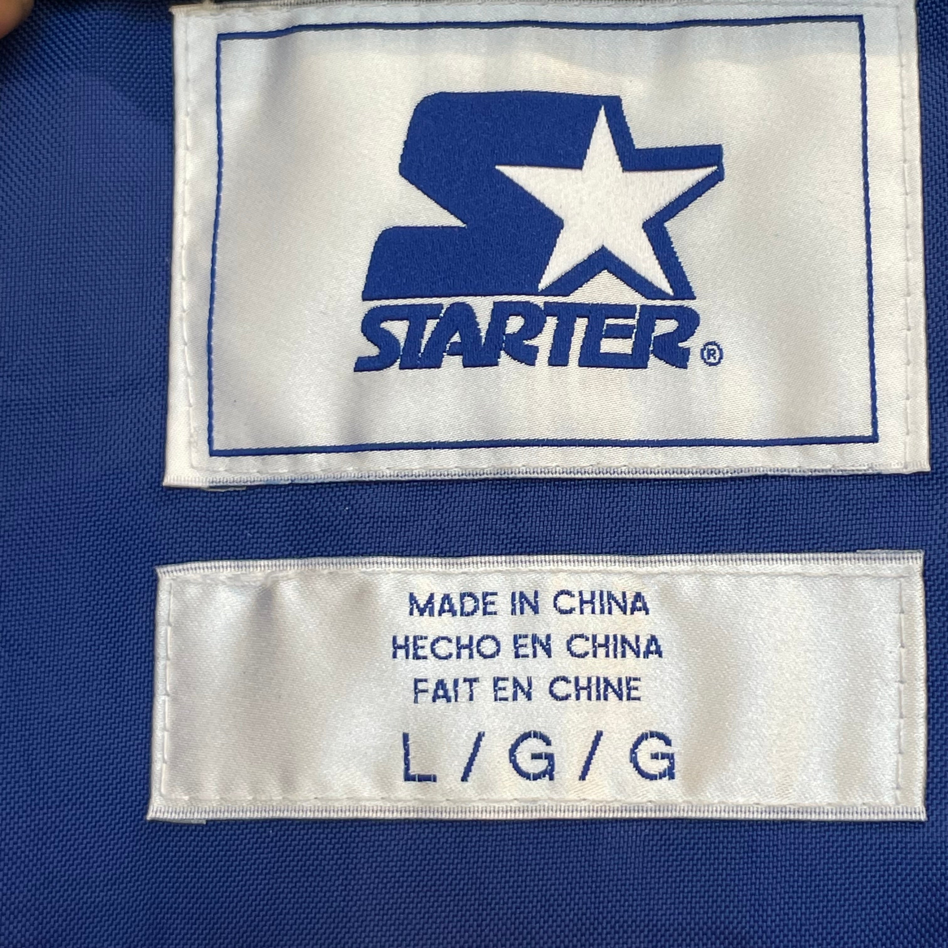 STARTER/Windbreaker/L/Nylon/BLU/knicks/new york city/org insid view 5