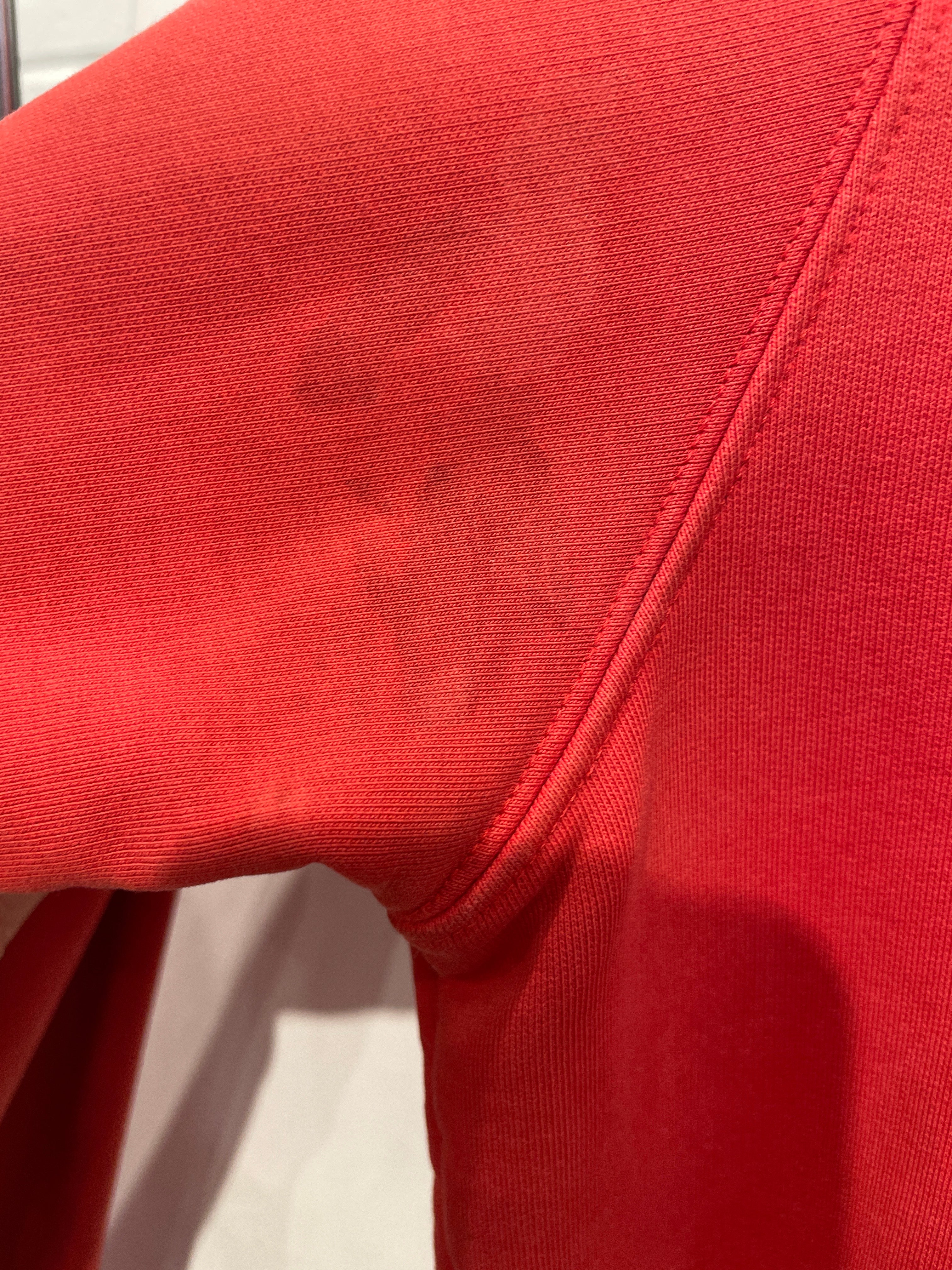 Helmut Lang/Hoodie/M/Cotton/RED/PUPPY DRAWING HOODIE view 7
