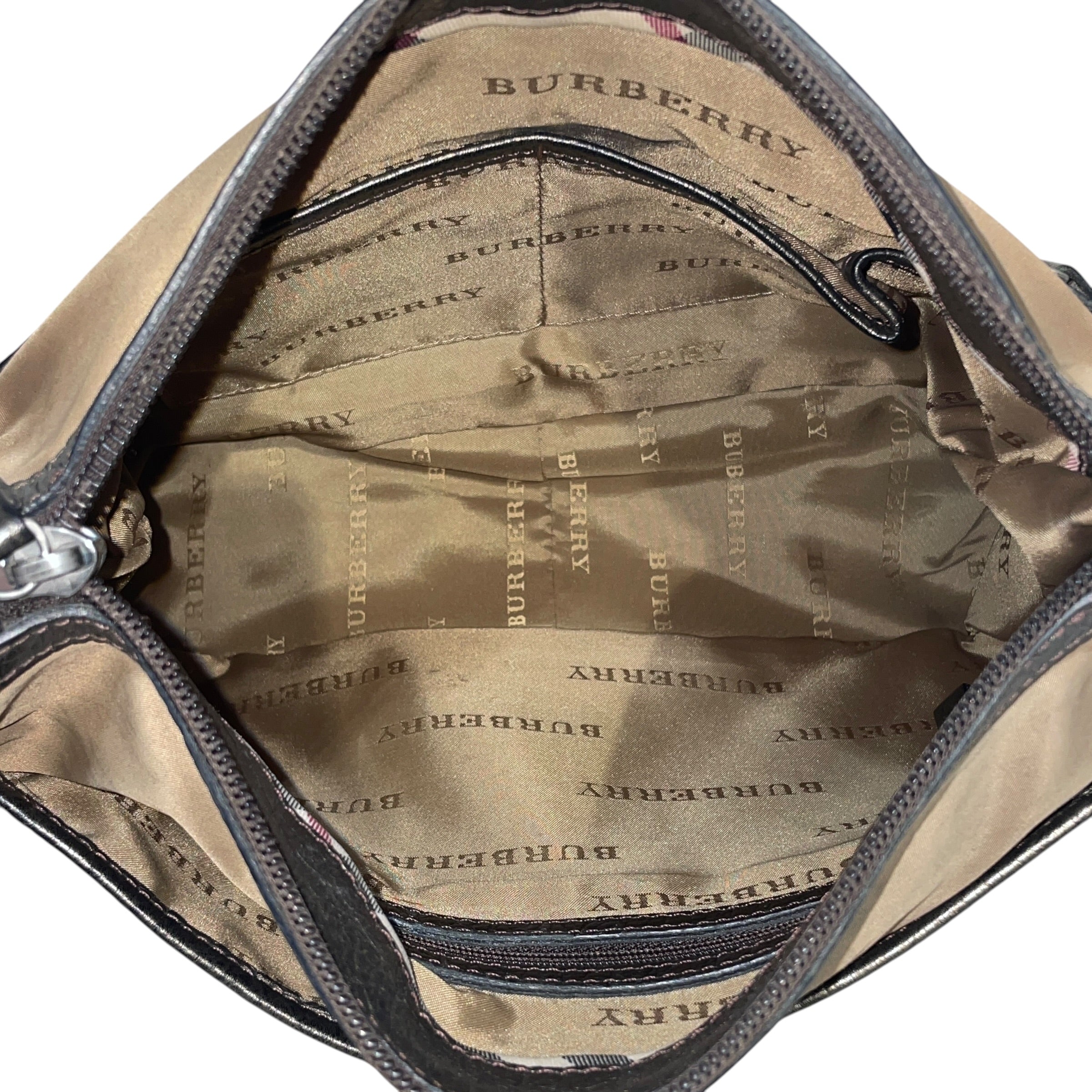 BURBERRY/Cross Body Bag/Leather/BRW/Crossbody BAg view 4