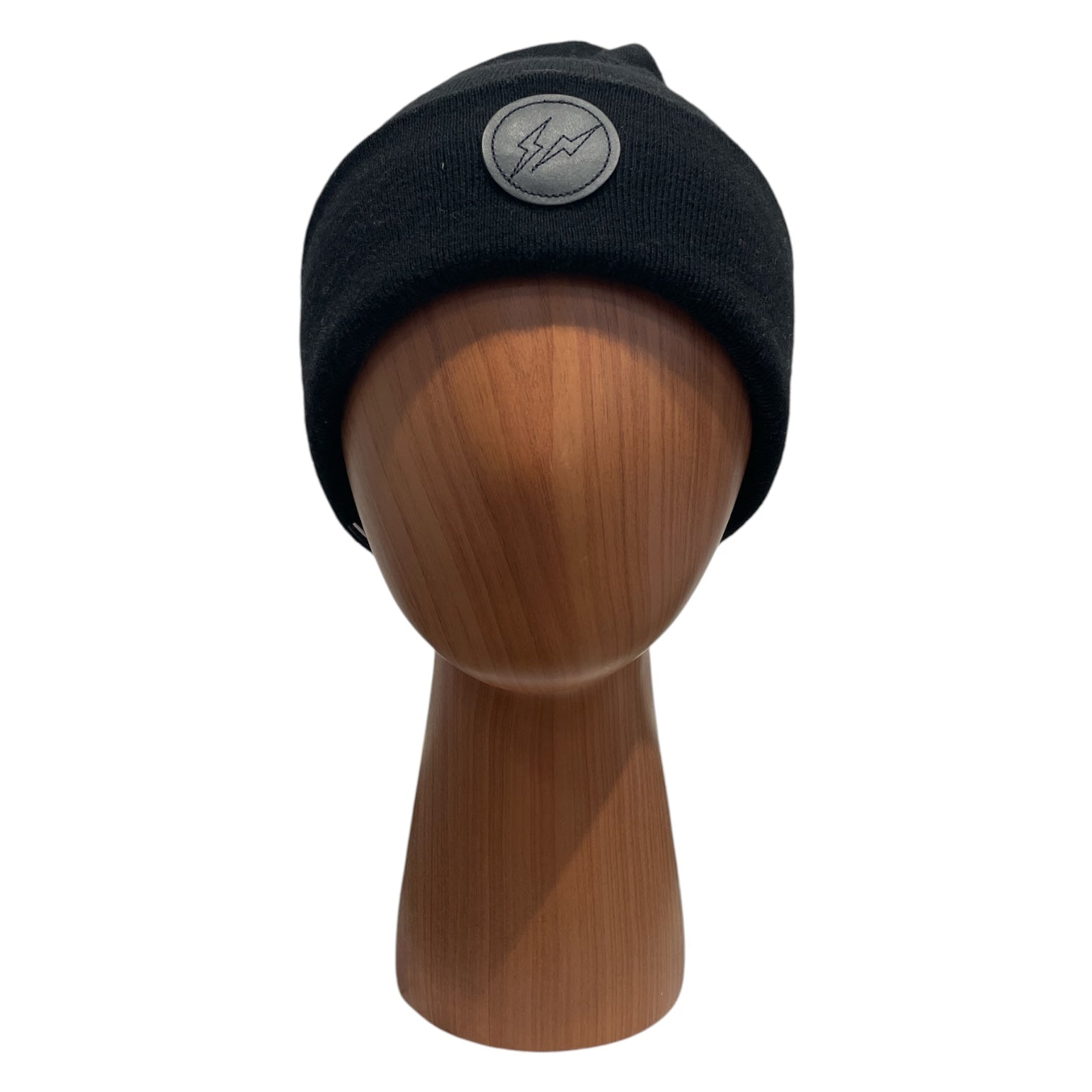 MONCLER/Beanie/OS/Wool/BLK/M's/Black Virgin Wool Knit Beanie view 1