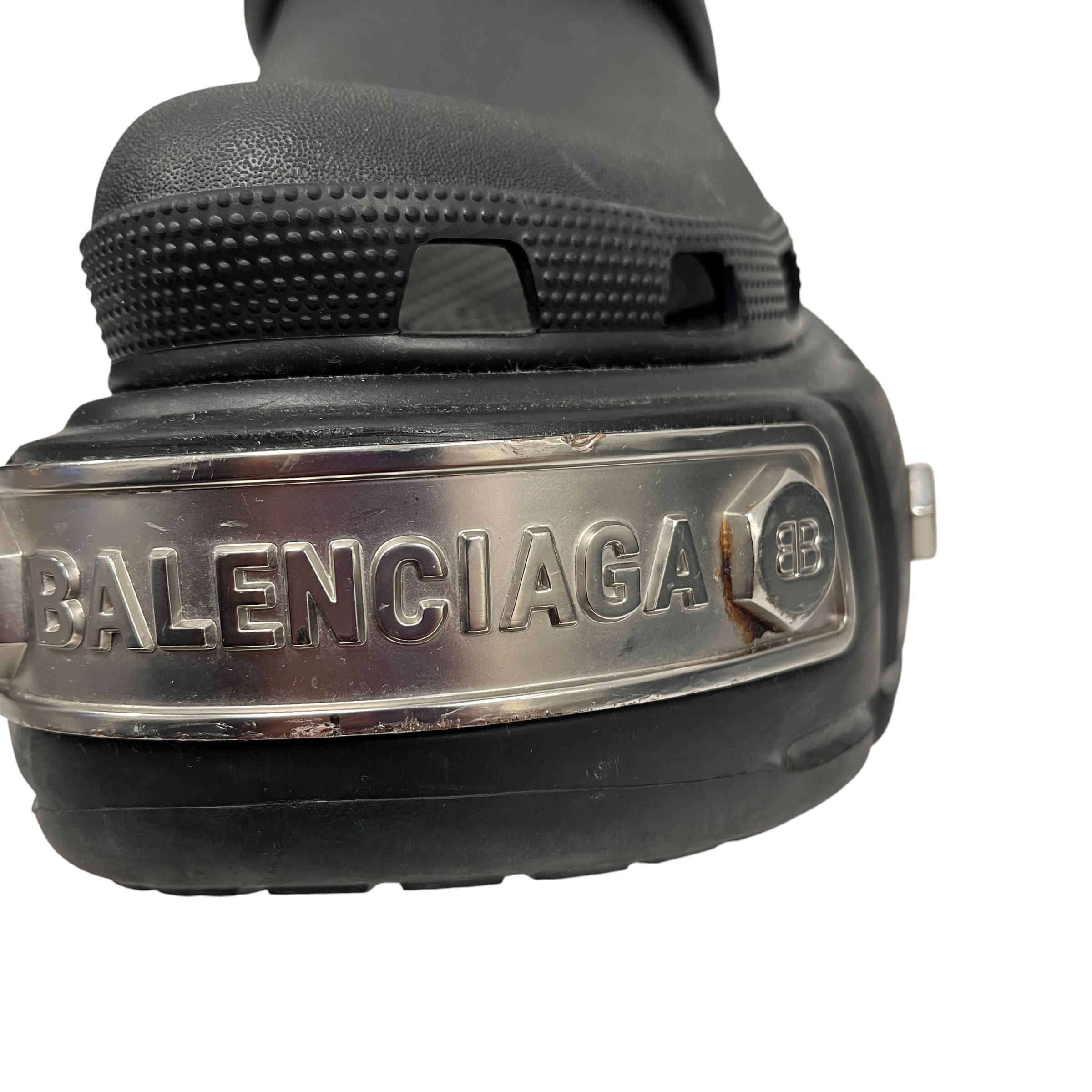 BALENCIAGA/Shoes/EU 41/BLK/Hard Crocs view 6