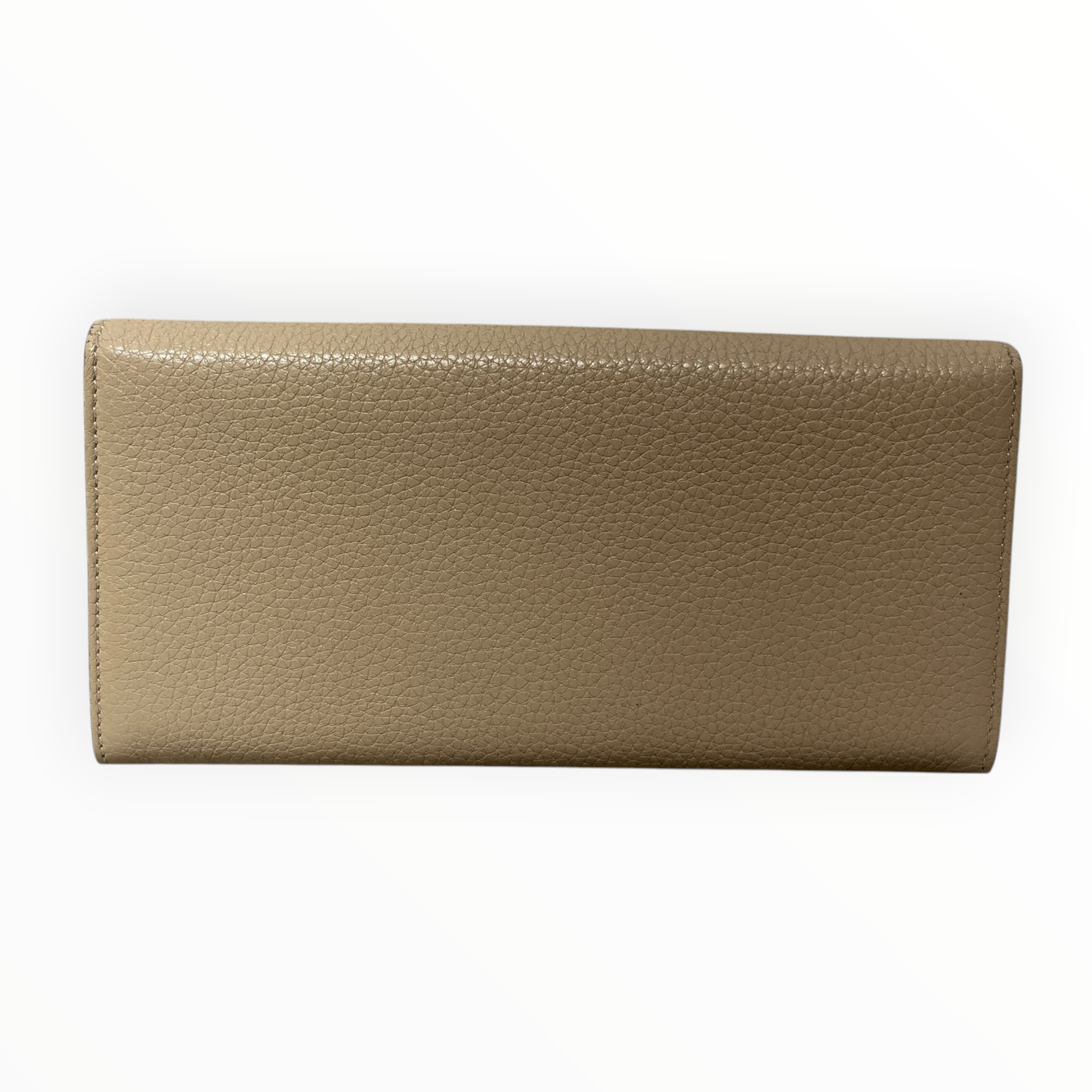Salvatore Ferragamo/Trifold Wallet/Leather/BEG/L's/logo wallet view 2