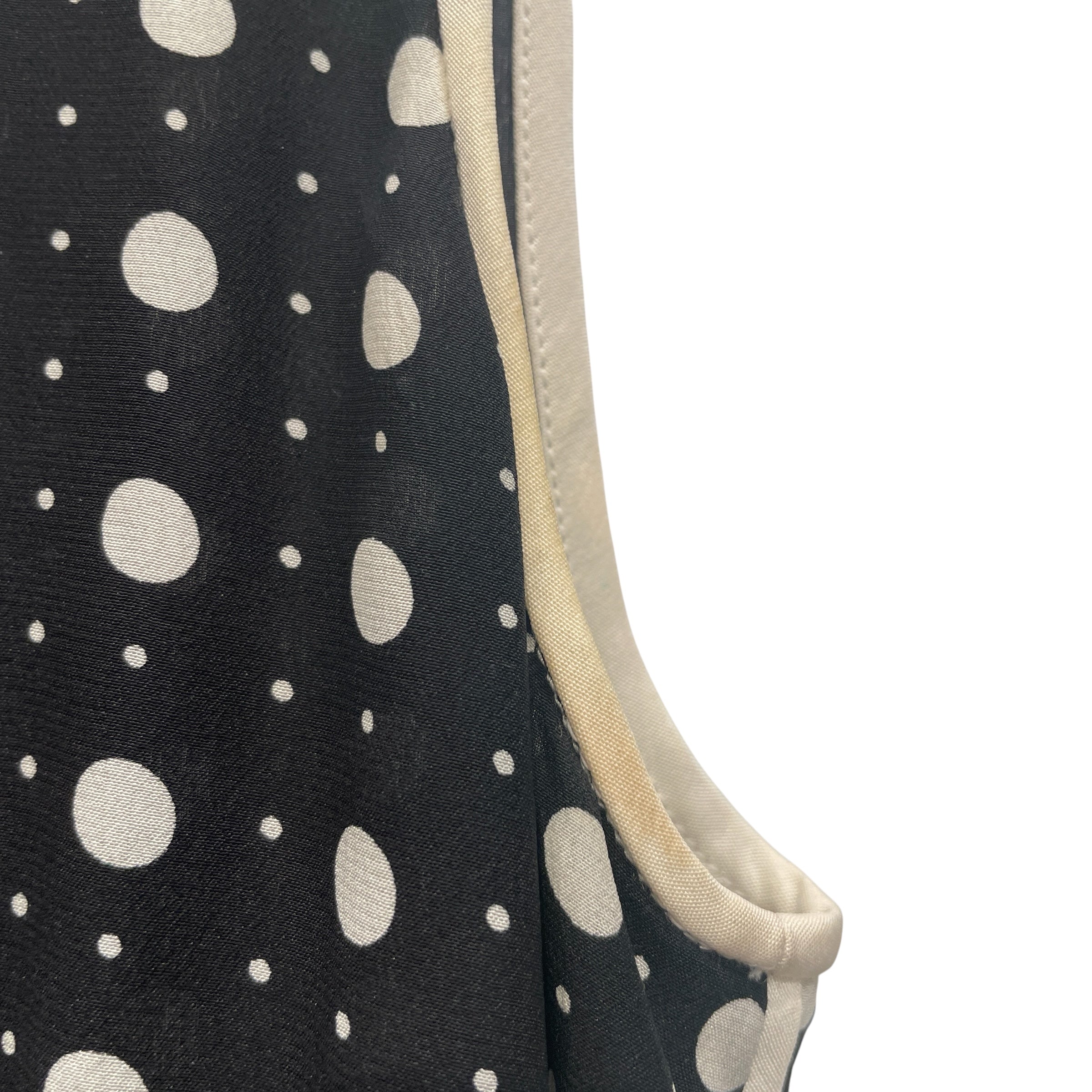 DIANE von FURSTENBERG/Dress/6/Polka dot/Silk/BLK/BELTED JUMPSUIT view 7
