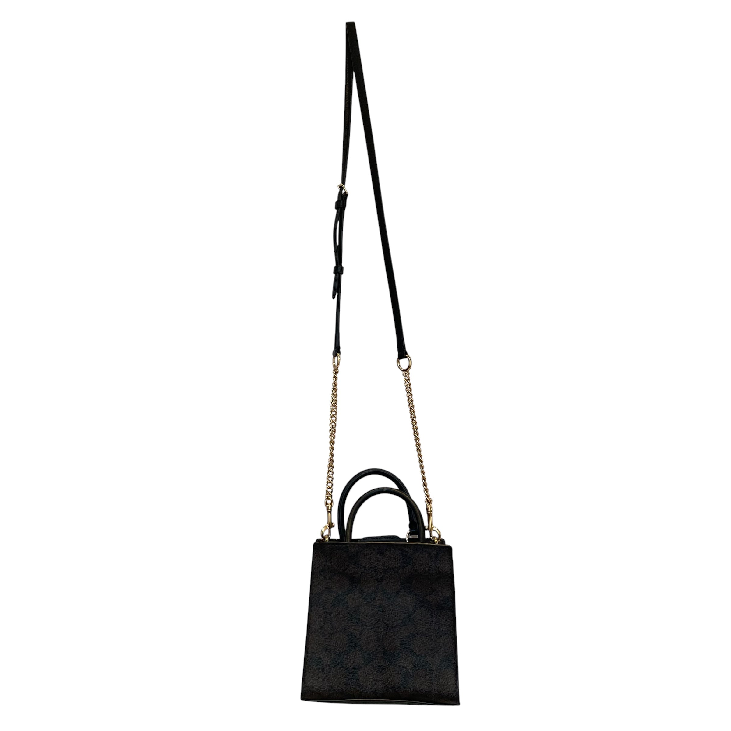 COACH/Cross Body Bag/Leather/BRW/gld chain/na2279-c7228/bor in view 2
