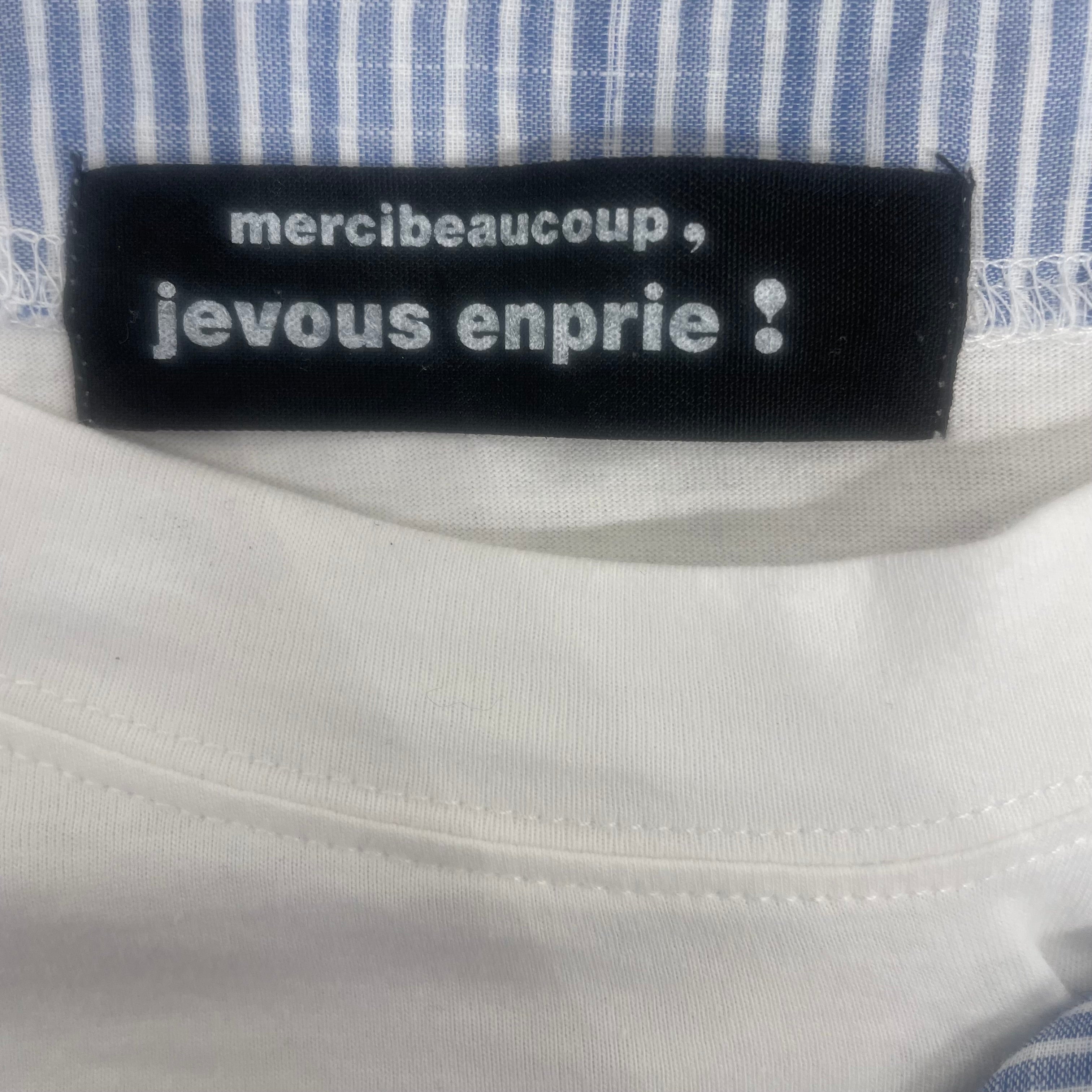 mercibeaucoup，jevous enprie!/T-Shirt/1/Polka dot/Cotton/GRN/ view 3