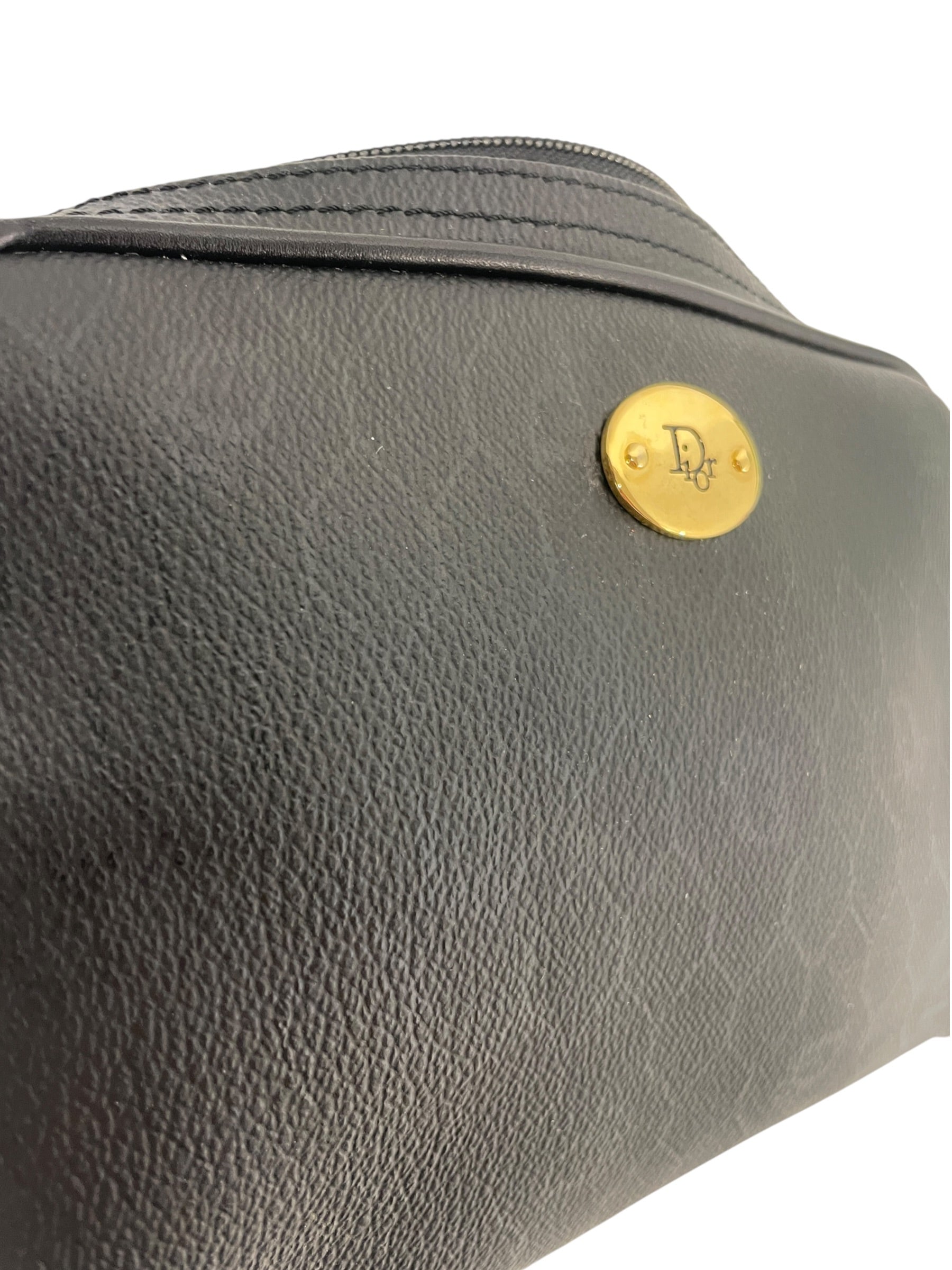 Christian Dior/Cross Body Bag/Leather/Black/ view 6