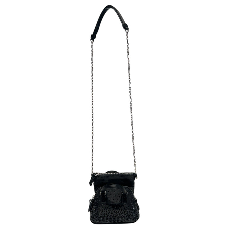 Maison Margiela/Cross Body Bag/XS/Glitter/BLK/5AC