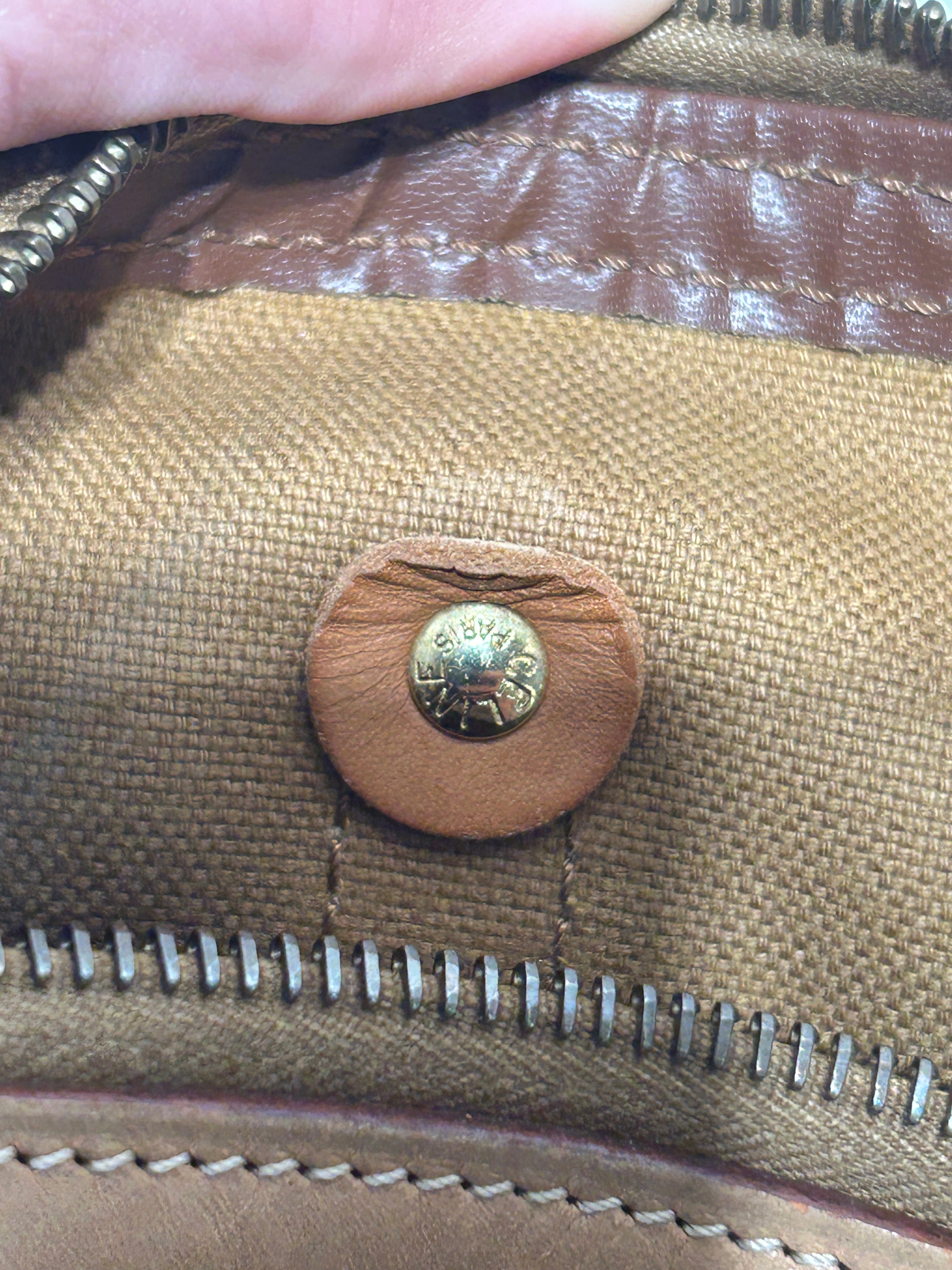 CELINE/Hand Bag/Leather/BRW/macadam boston view 5