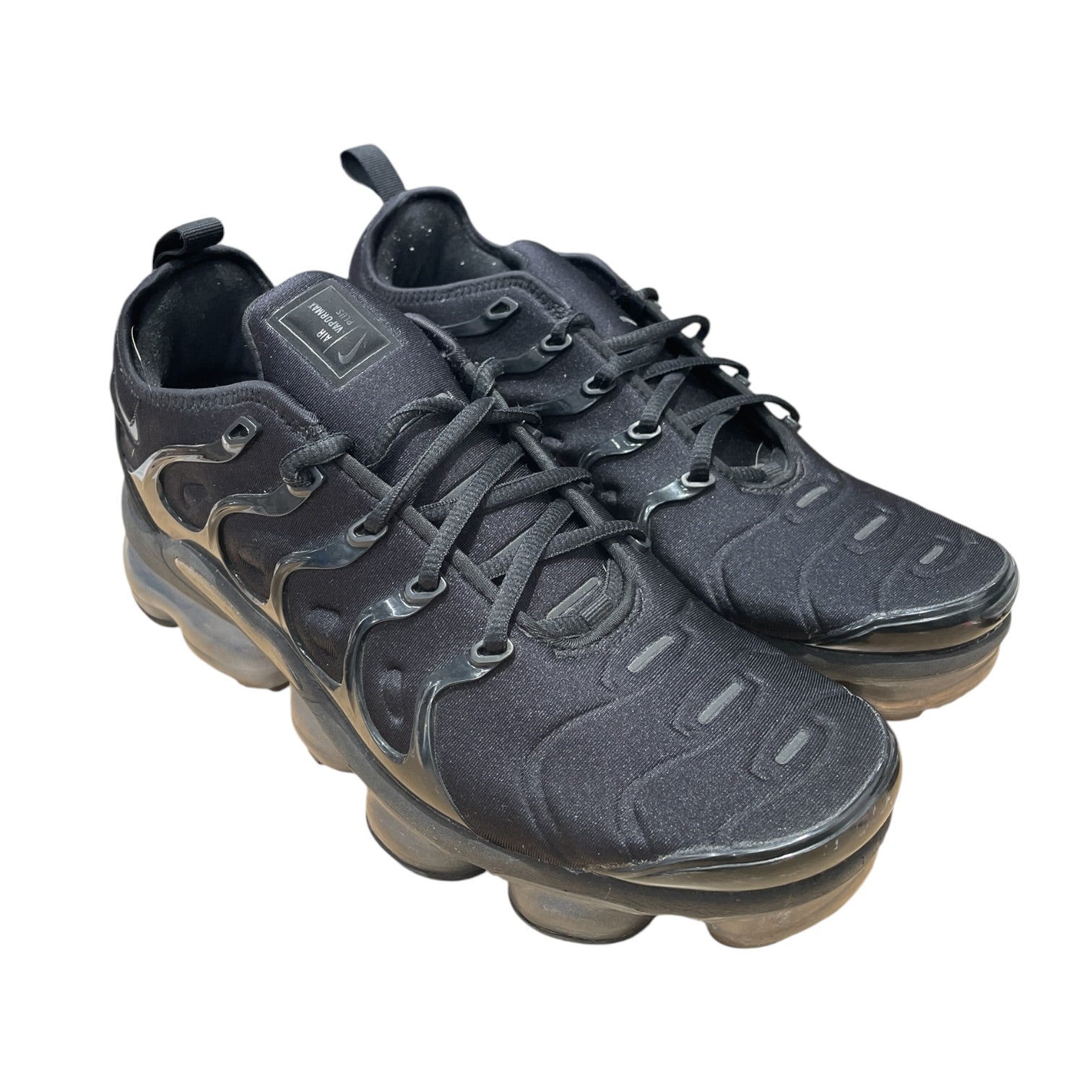 NIKE/AIR VAPORMAX PLUS SE/Low-Sneakers/US 10.5/Nylon/BLK/DH1063-001 view 1