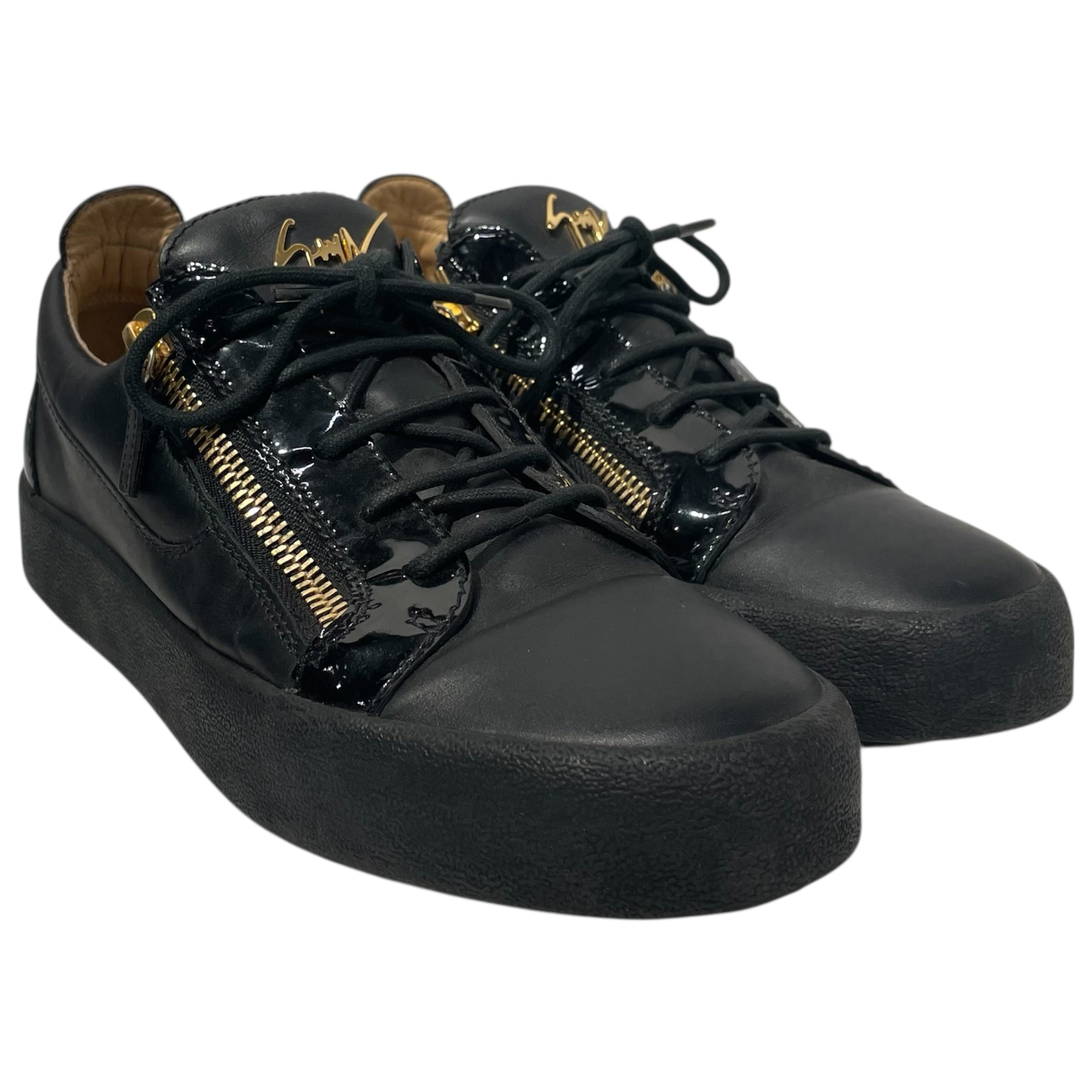 Giuseppe Zanotti/Low-Sneakers/EU 44/Leather/BLK/ view 1