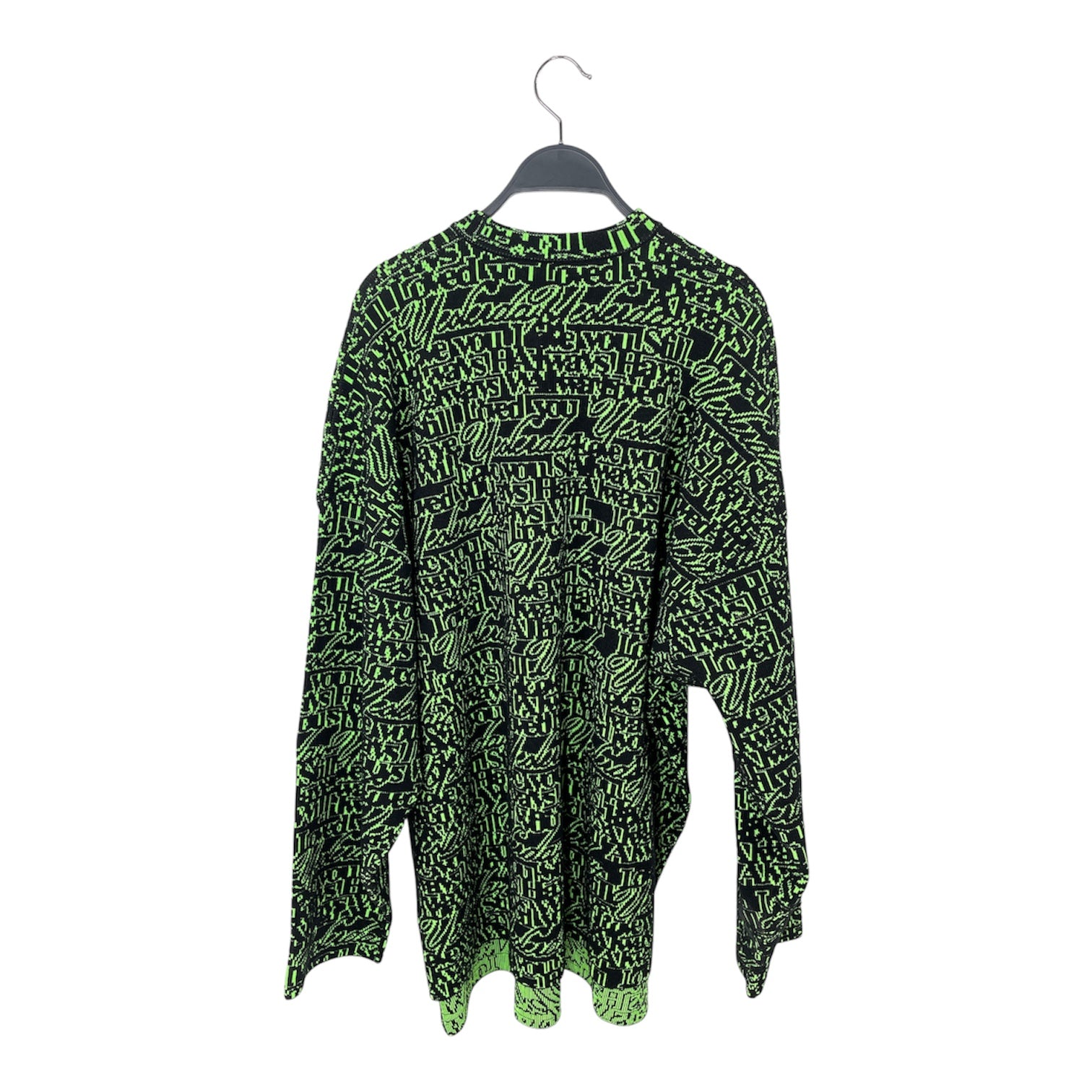 BALENCIAGA/Sweater/S/Cotton/GRN/KNIT view 2