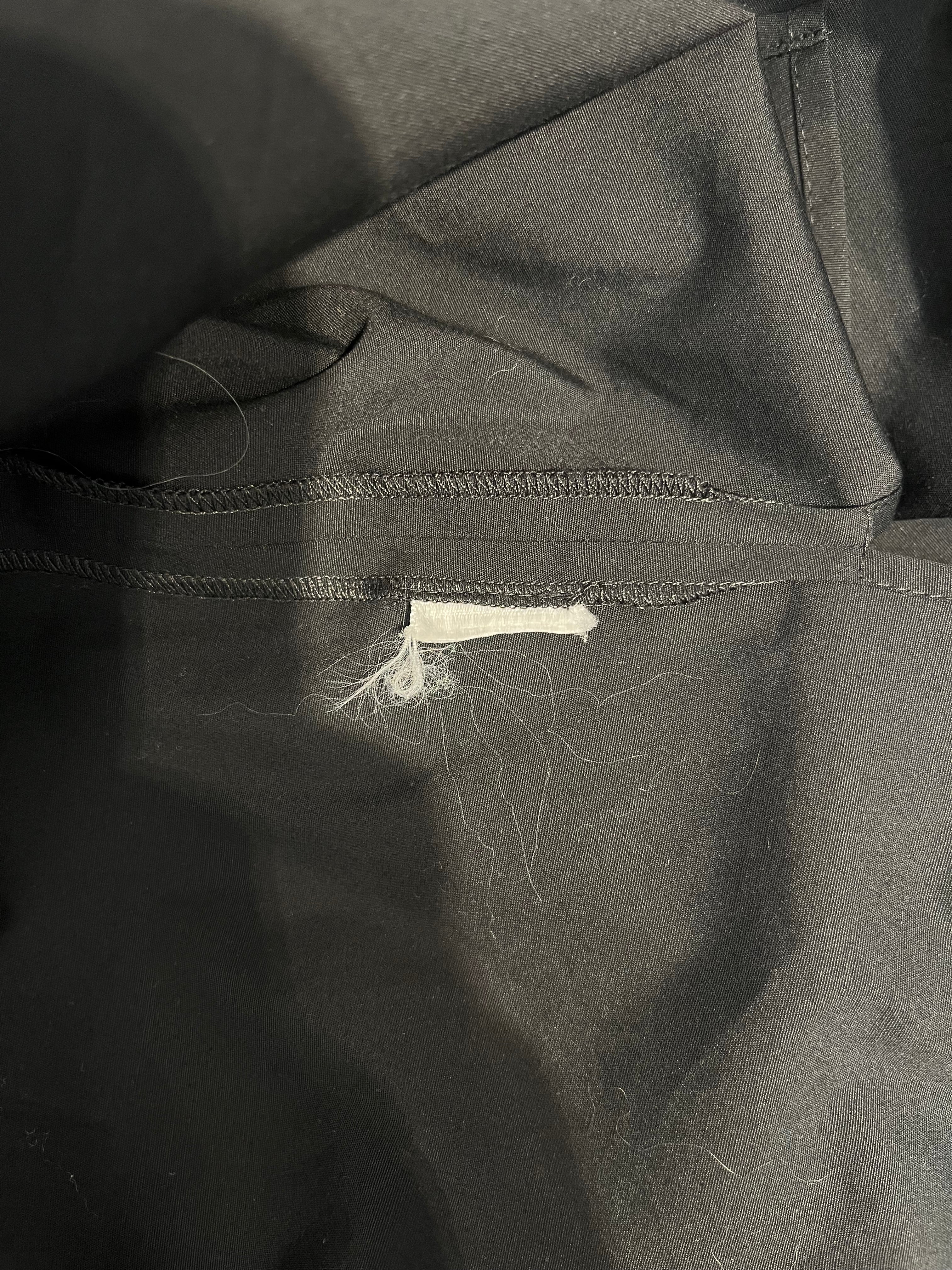 CAROLINA HERRERA/Blouse/4/Cotton/BLK/SCRUNCHY ROUCHED LS BLOUSE view 4