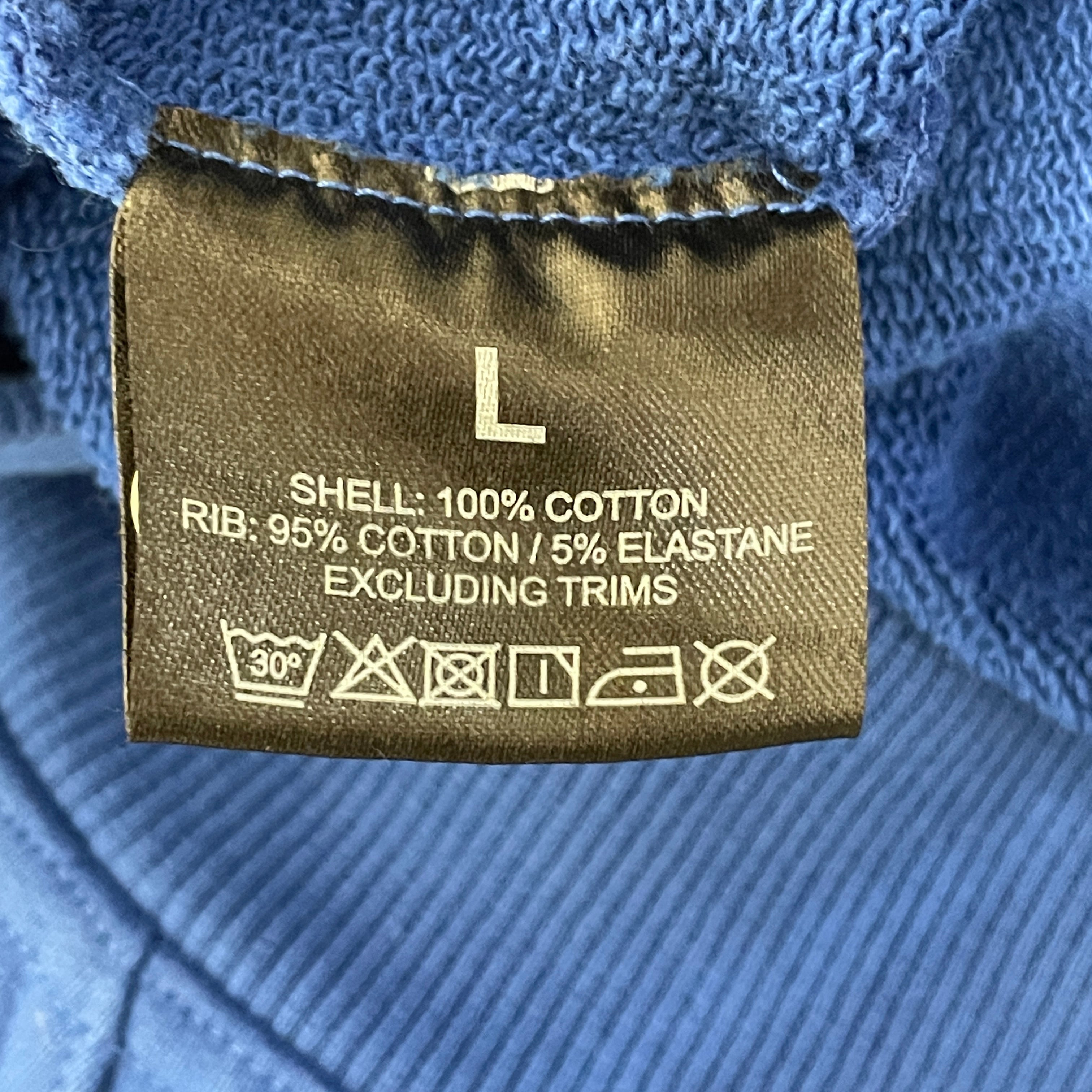 REPRESENT/Hoodie/L/Cotton/BLU/ view 4