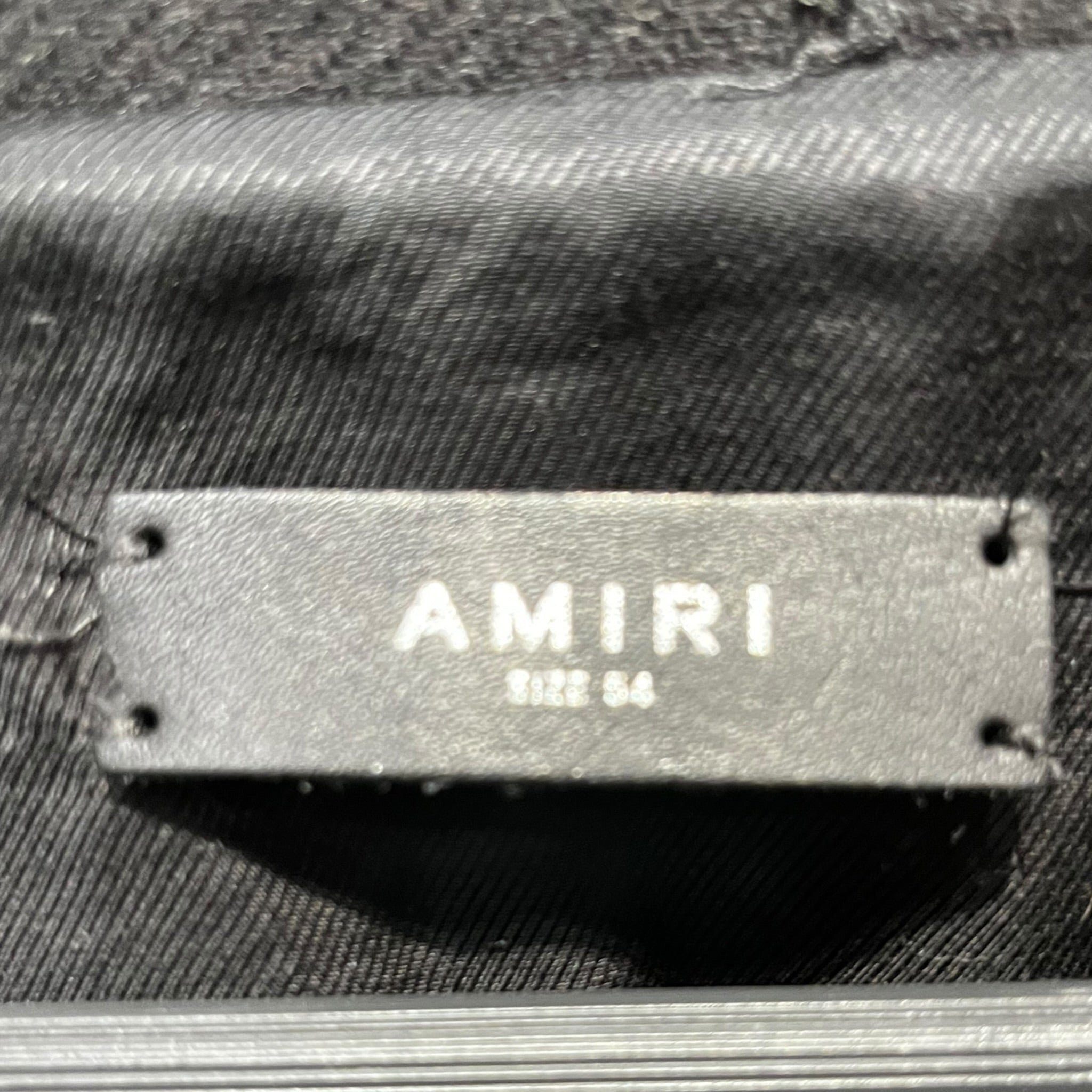 AMIRI/Jacket/54/Wool/BLK/Graphic/BONES ON SLEEVE view 3
