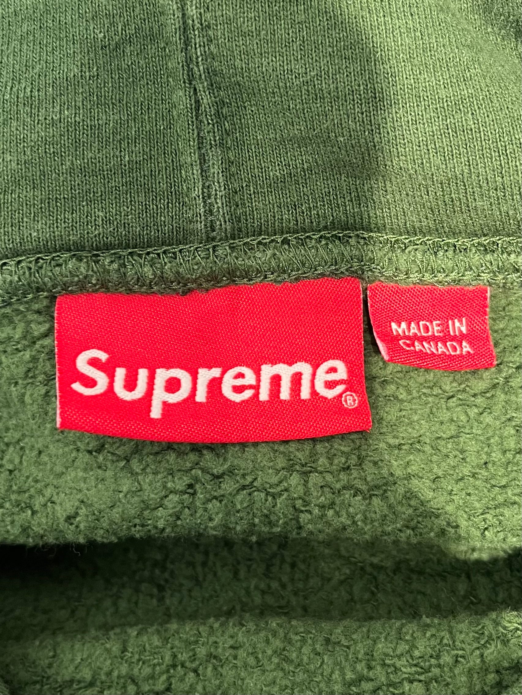 Supreme/Hoodie/M/Graphic/Cotton/GRN/X THRASHER VIDEO GAME ON CHEST view 3