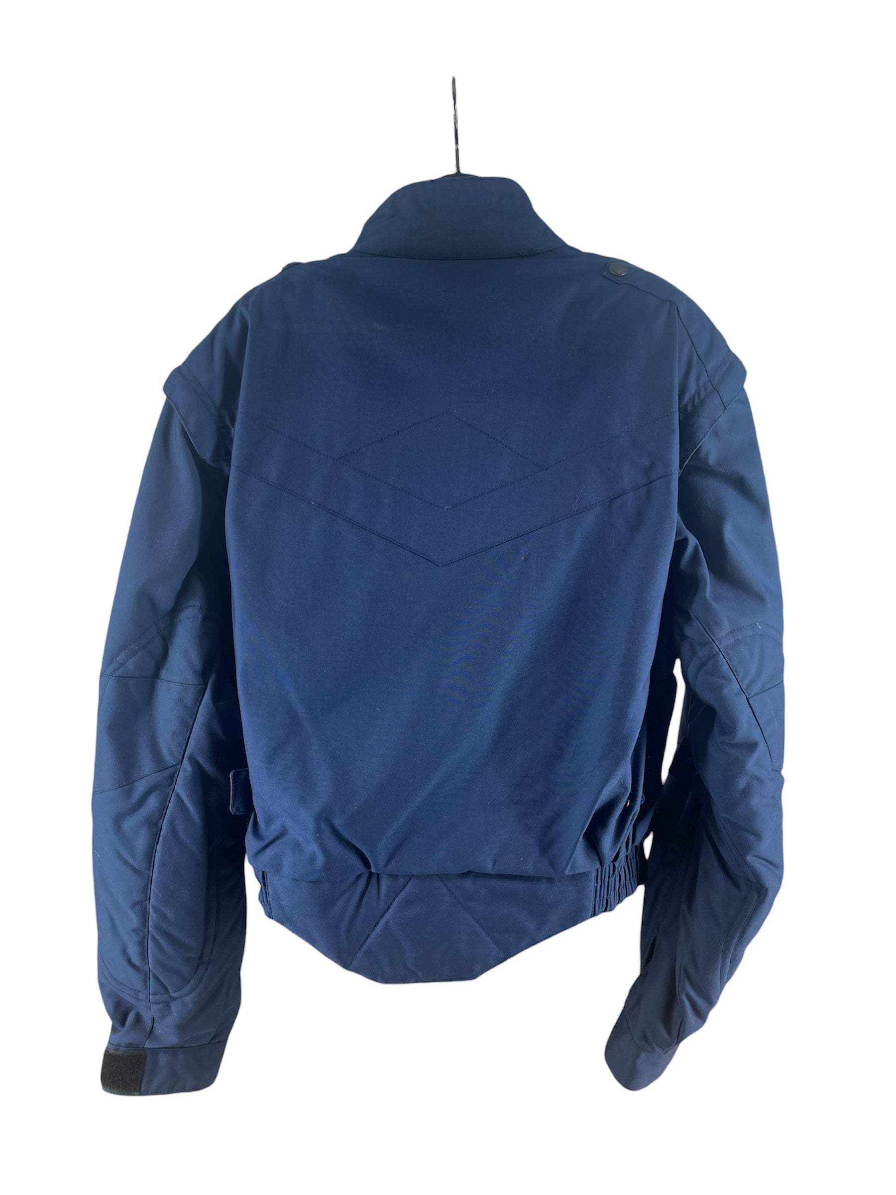 FRANK THOMAS/Jacket/S/Cotton/BLU/RIDING JACKET SHOULDER PADS view 2