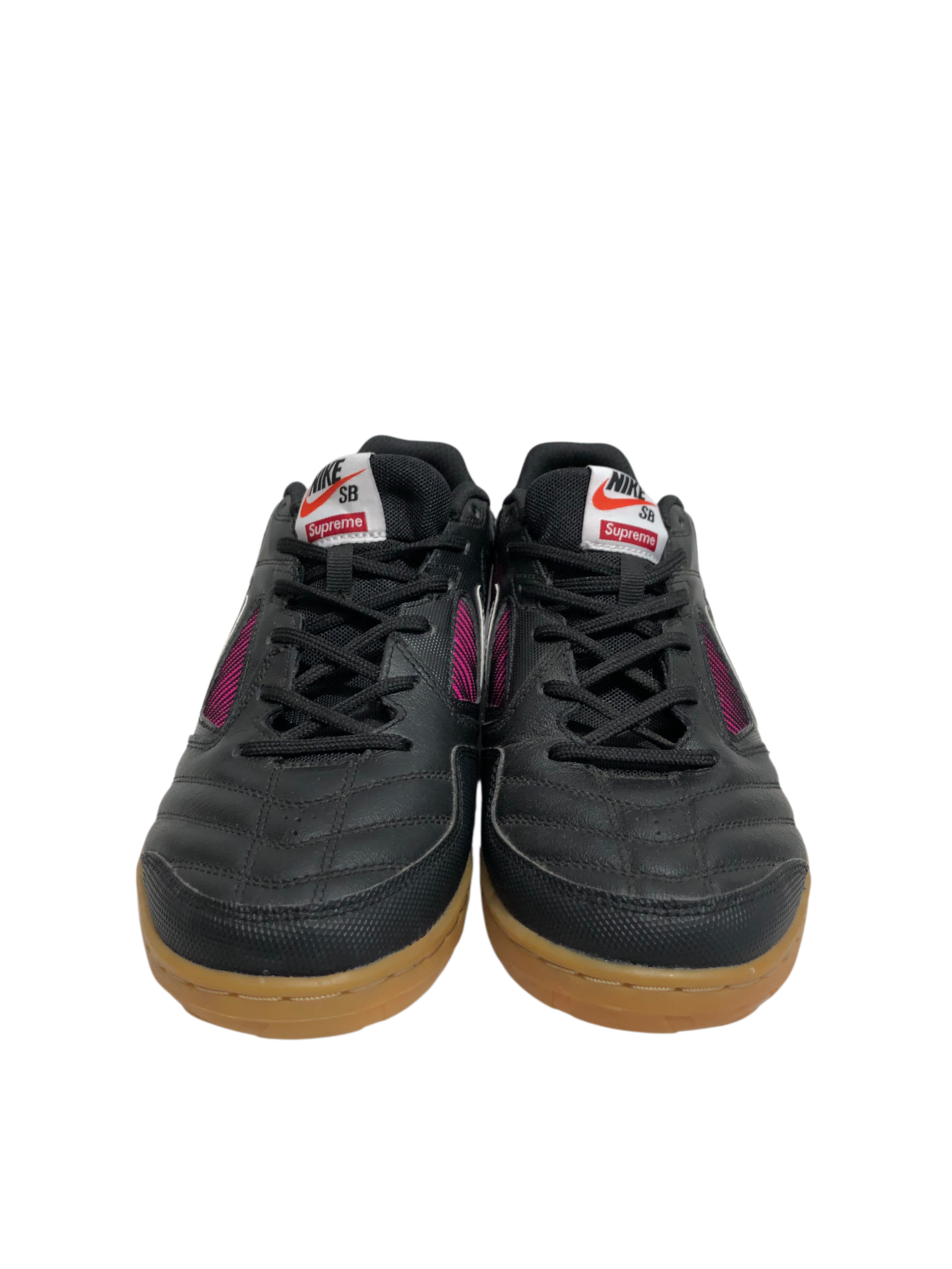 Supreme/NIKE SB/Low-Sneakers/US 9.5/Cotton/BLK/GATO SNEAKER view 2