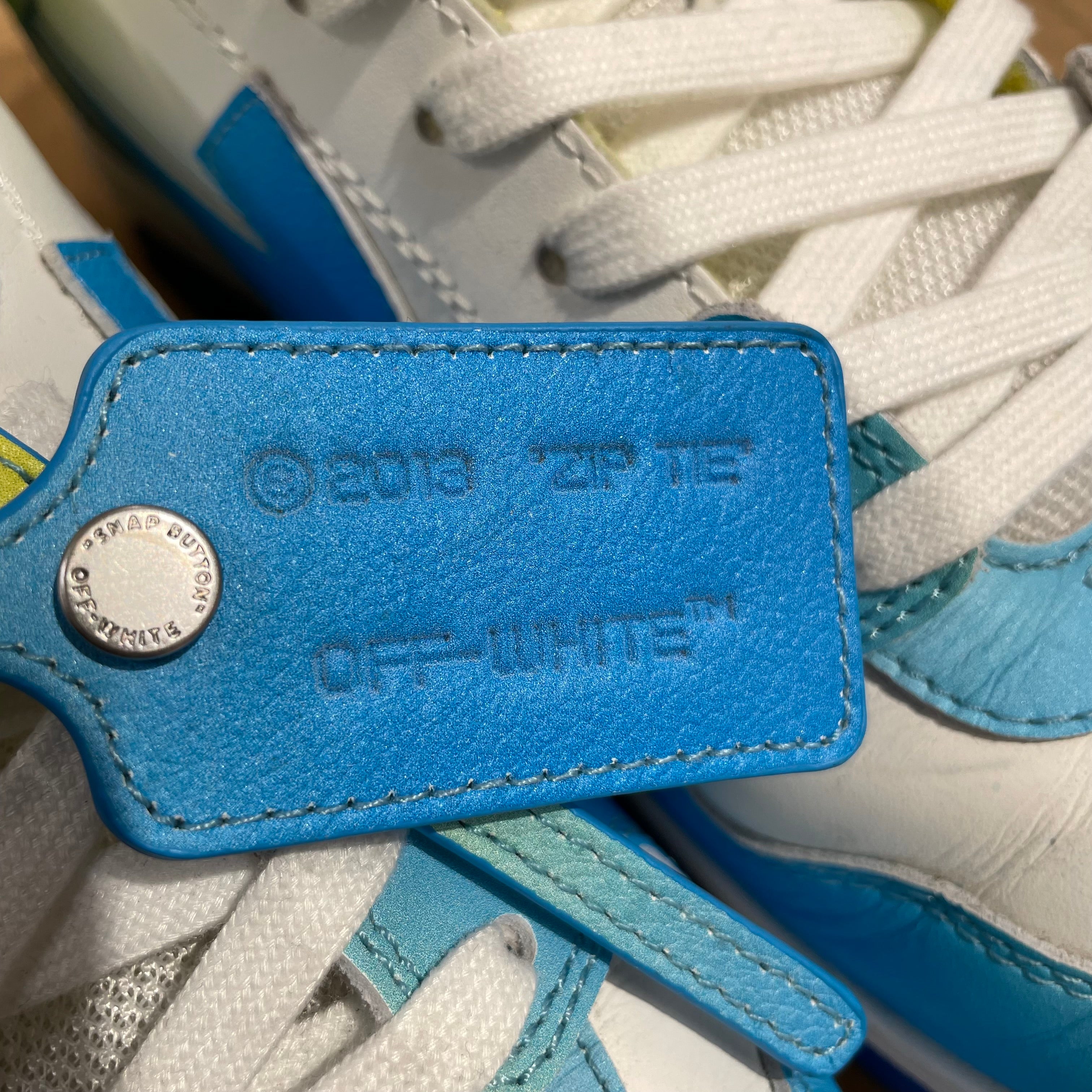 OFF-WHITE/Low-Sneakers/US 12.5/BLU/OFFVA GREEN/BLUE TIE DYE view 6