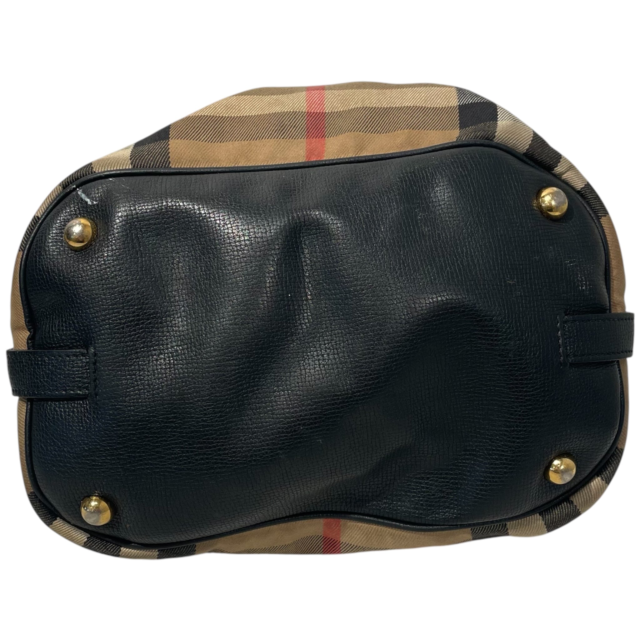 BURBERRY/Hand Bag/Plaid/BEG/ashby cloth handbag view 8