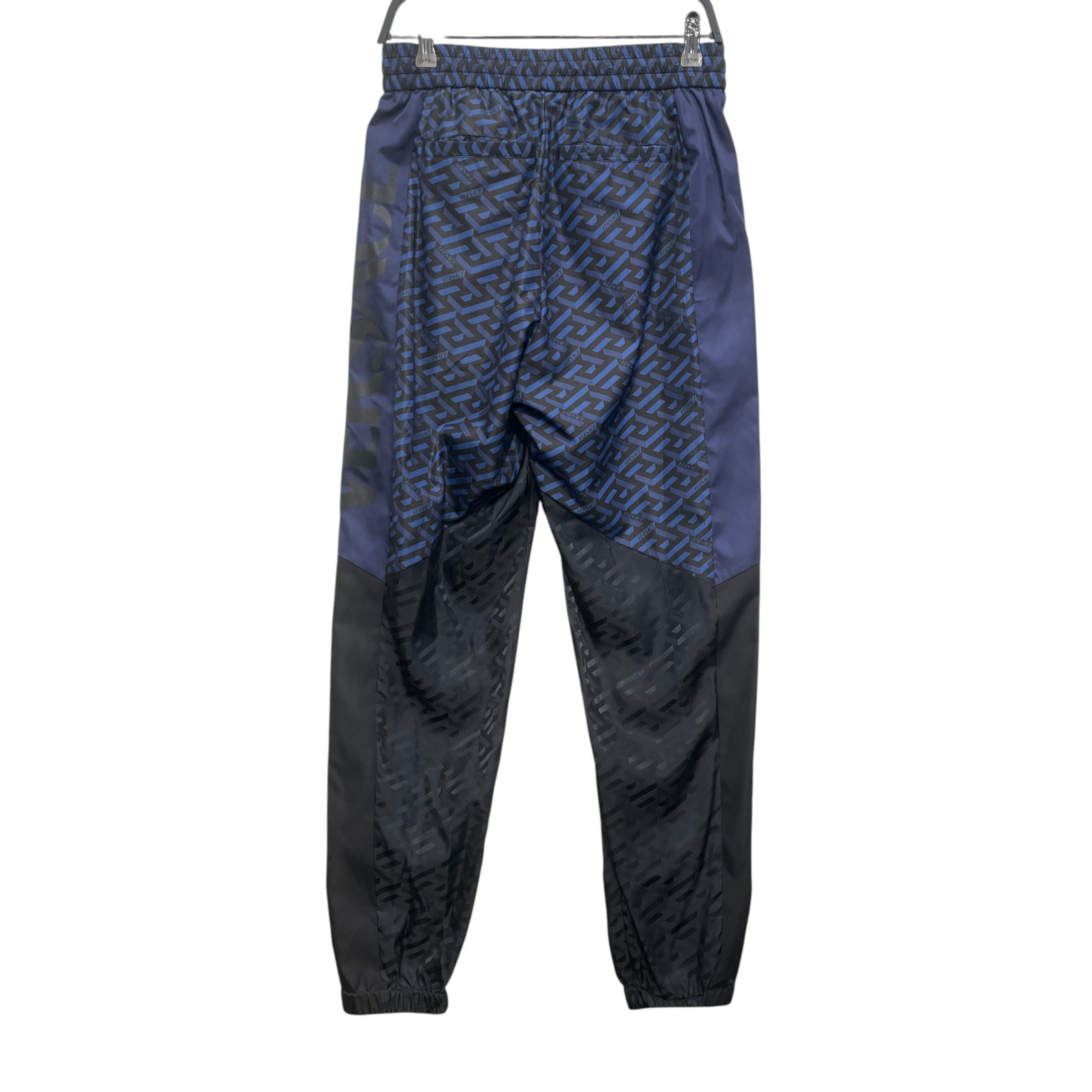 VERSACE/Pants/46/Nylon/Blue/All Over Print/Geometric/ view 2