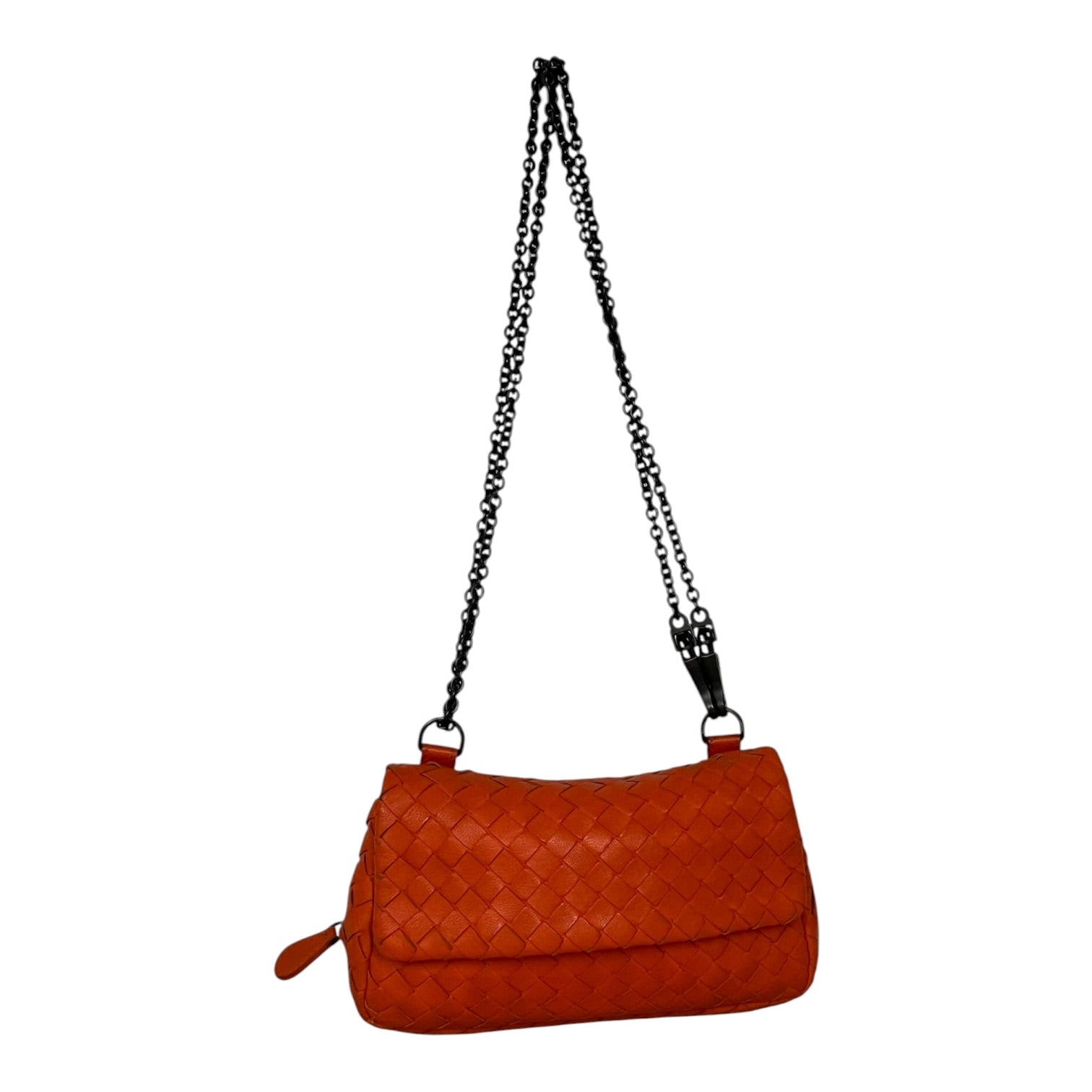 BOTTEGA VENETA/Cross Body Bag/Leather/ORN/INTRECCIATO BAG view 1