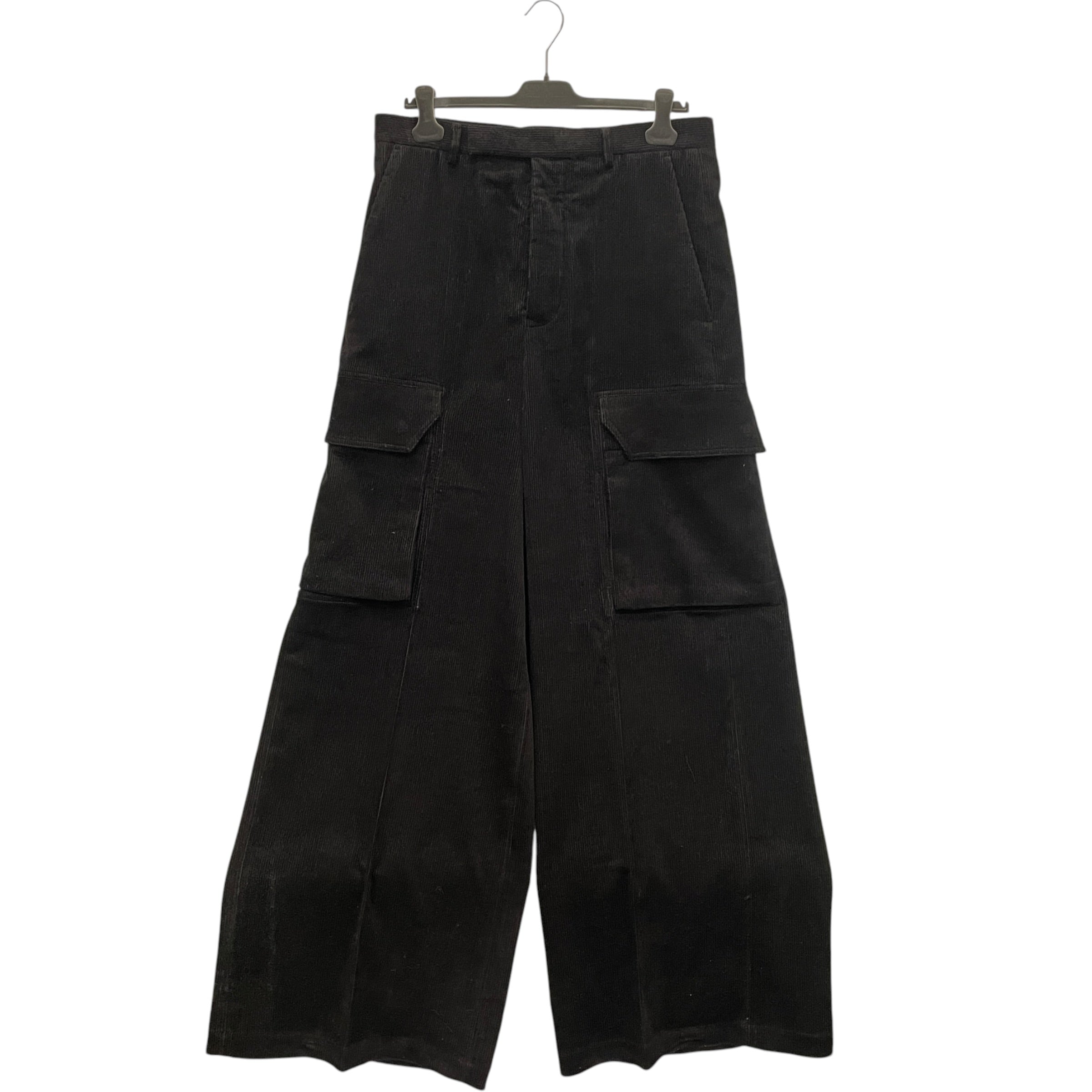 Rick Owens/Cargo Pants/48/Cotton/BLK/CORDUROY NWT view 1