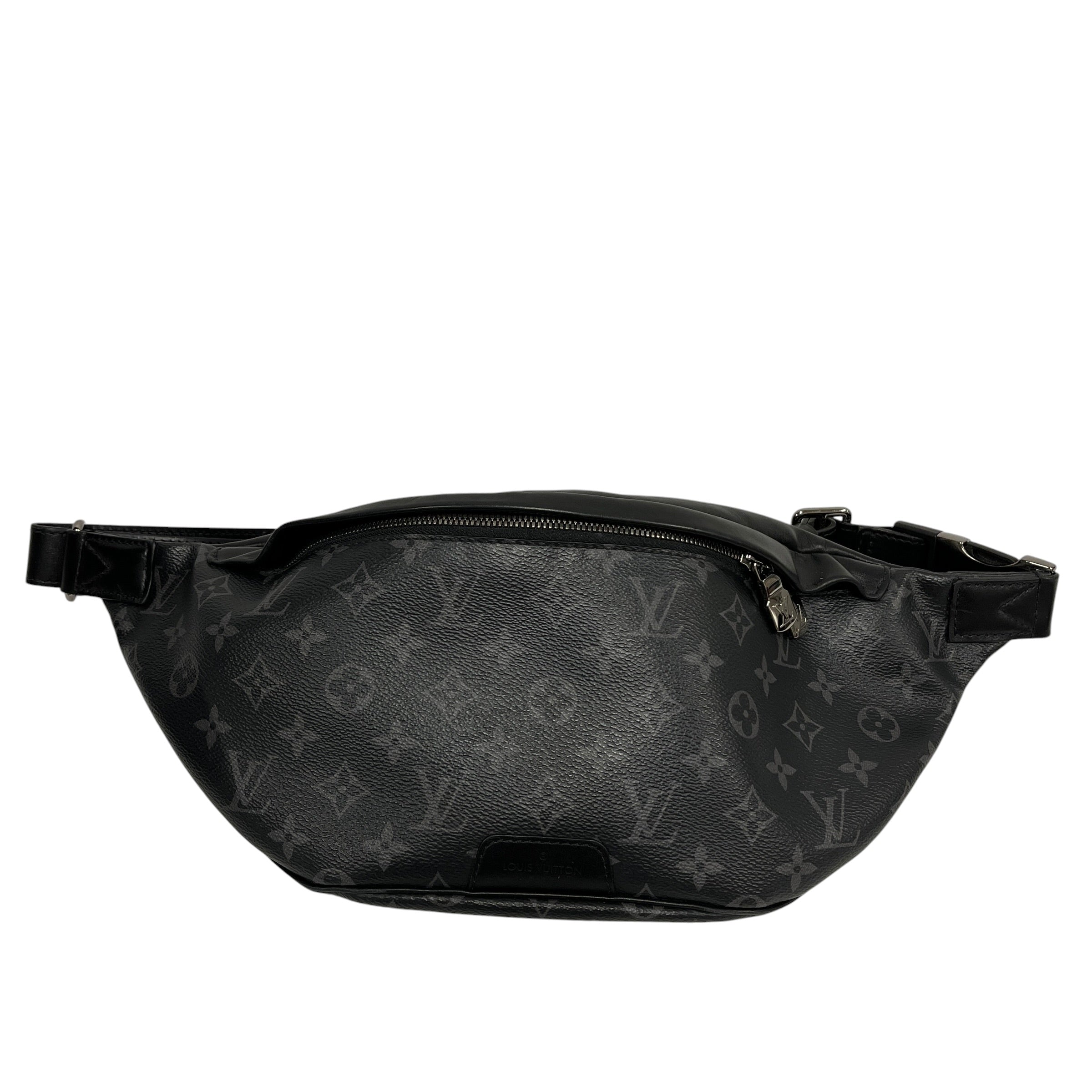 LOUIS VUITTON/Fanny Pack/Monogram/Leather/BLK/DISCOVERY BUMBAG ECLIPSE view 1