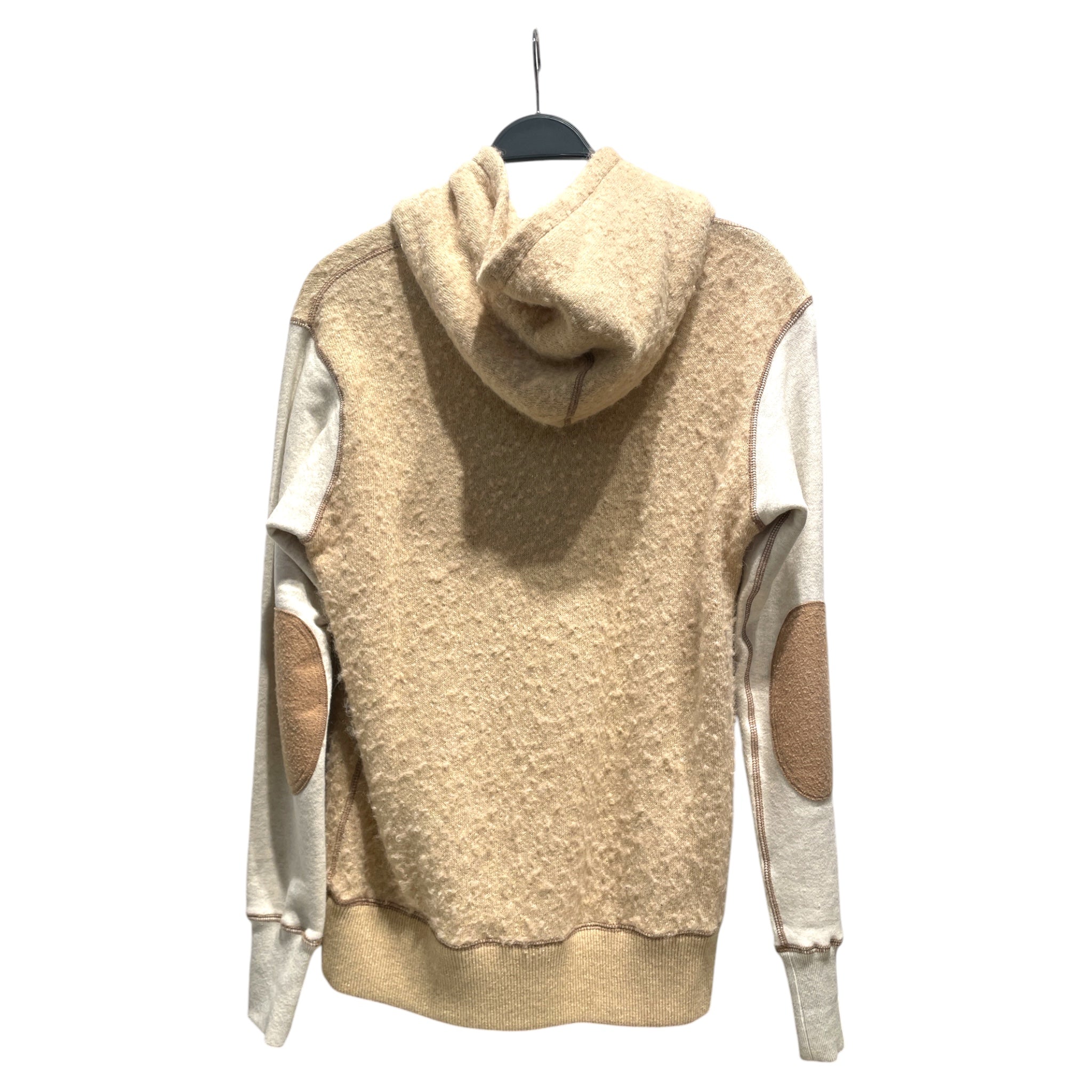 JUNYA WATANABE COMME des GARCONS/Hoodie/S/Wool/BEG/Comme x Junya Alpaca Hoodie view 2