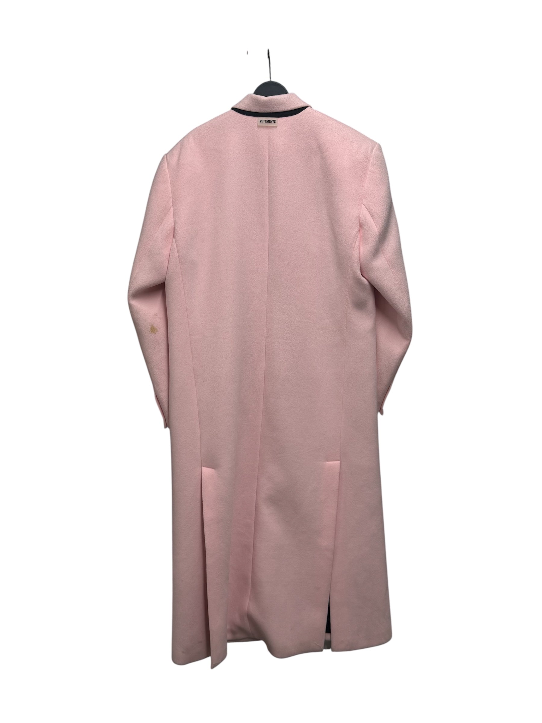 VETEMENTS/Trench Coat/S/Rayon/PNK/UE63CO160P view 2
