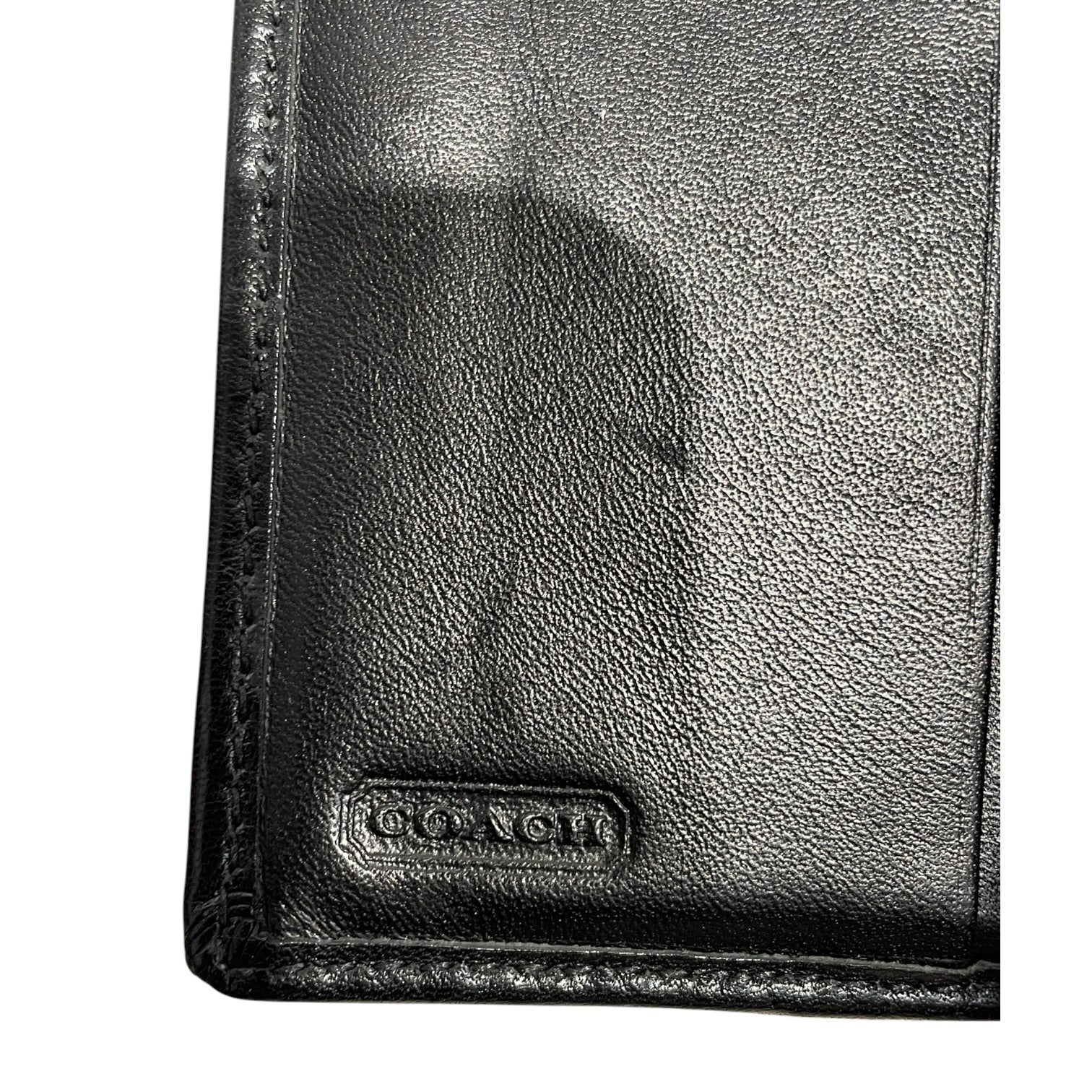 COACH/Wallet/Leather/BLK/L's/ view 3