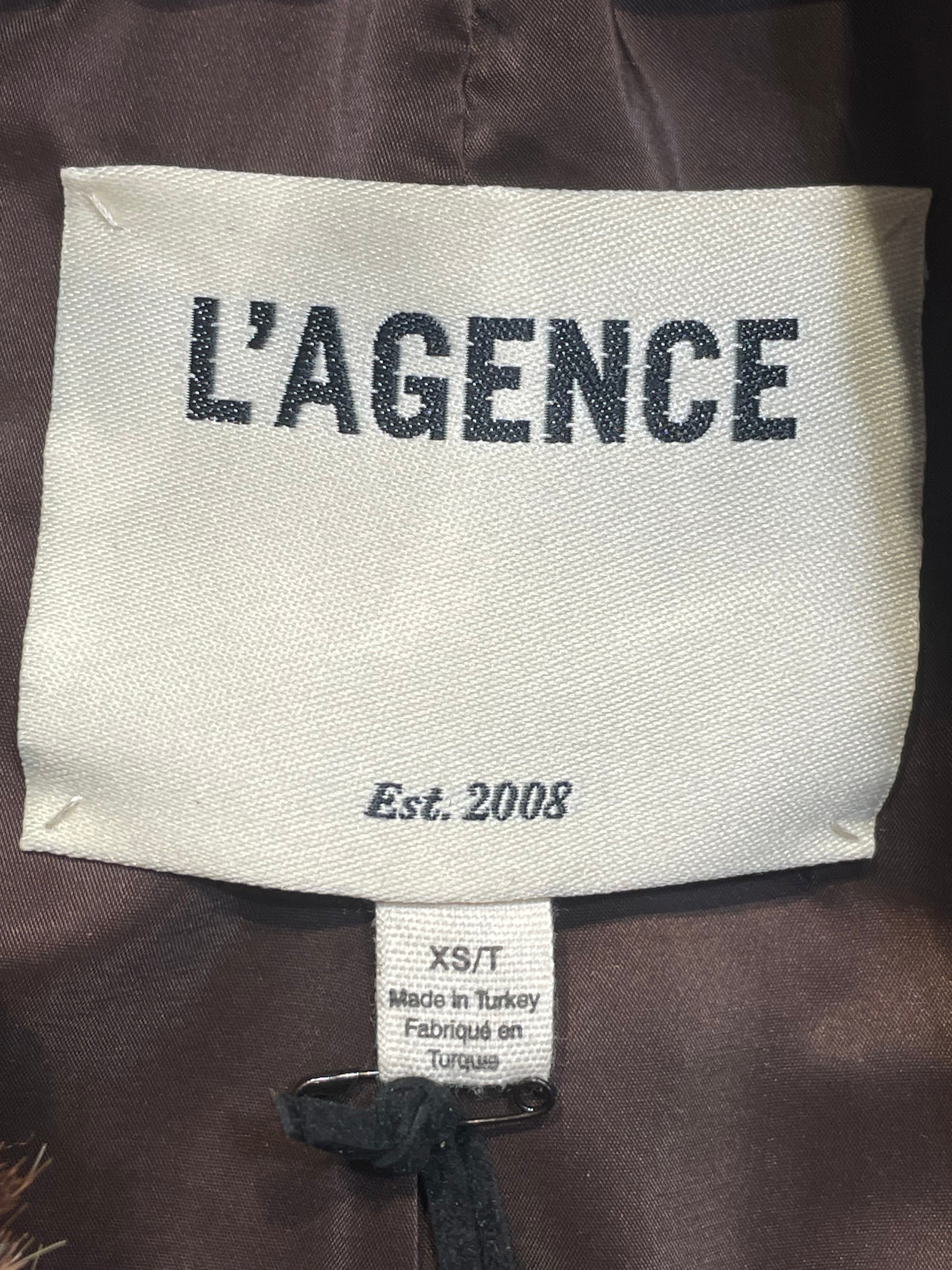 L'AGENCE/Riders Jkt (S)/XS/Leopard/Leather/CML/ view 3