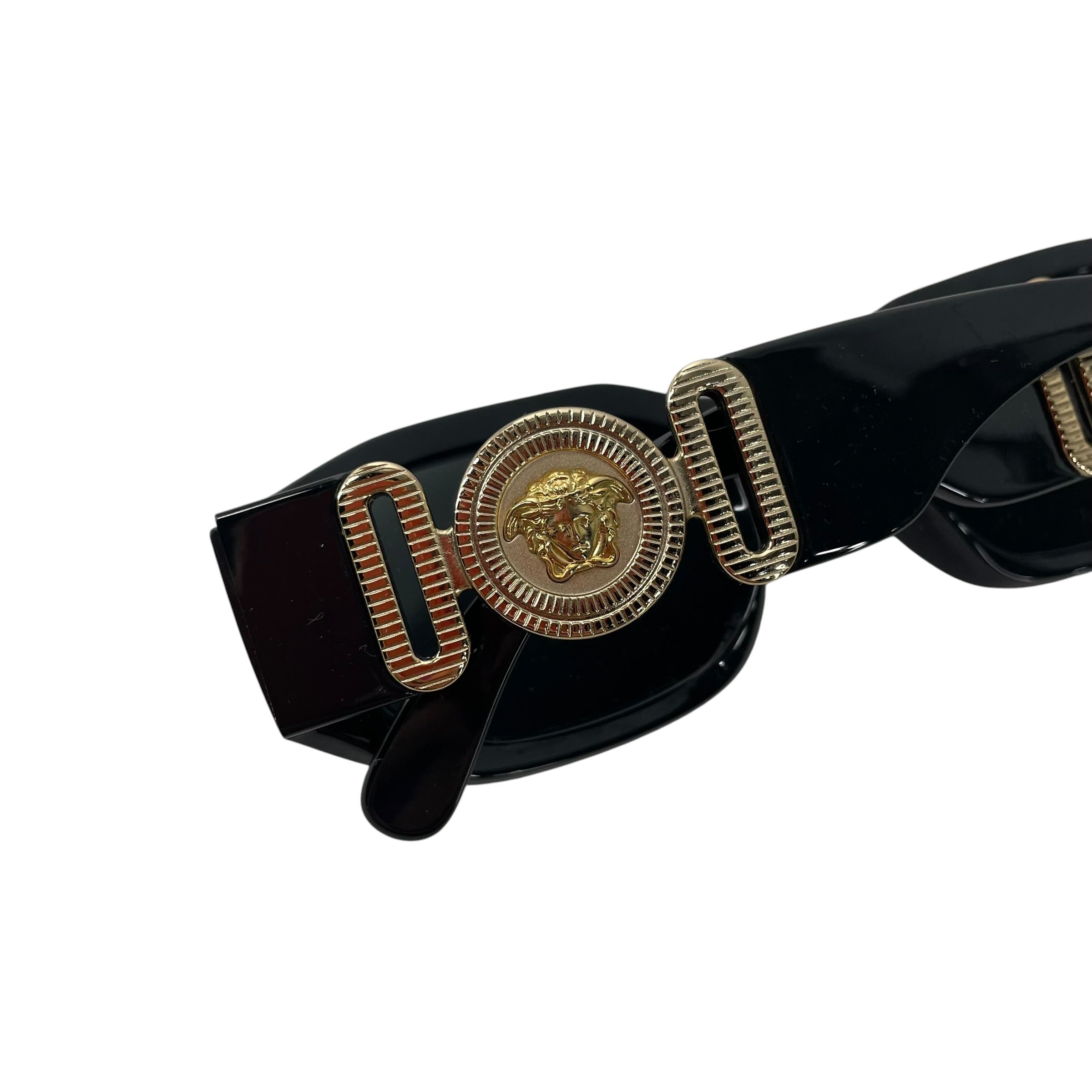 VERSACE/Sunglasses/Plastic/BLK/M's/VERSACE GOLD MEDUSA FRAME 4361 view 5