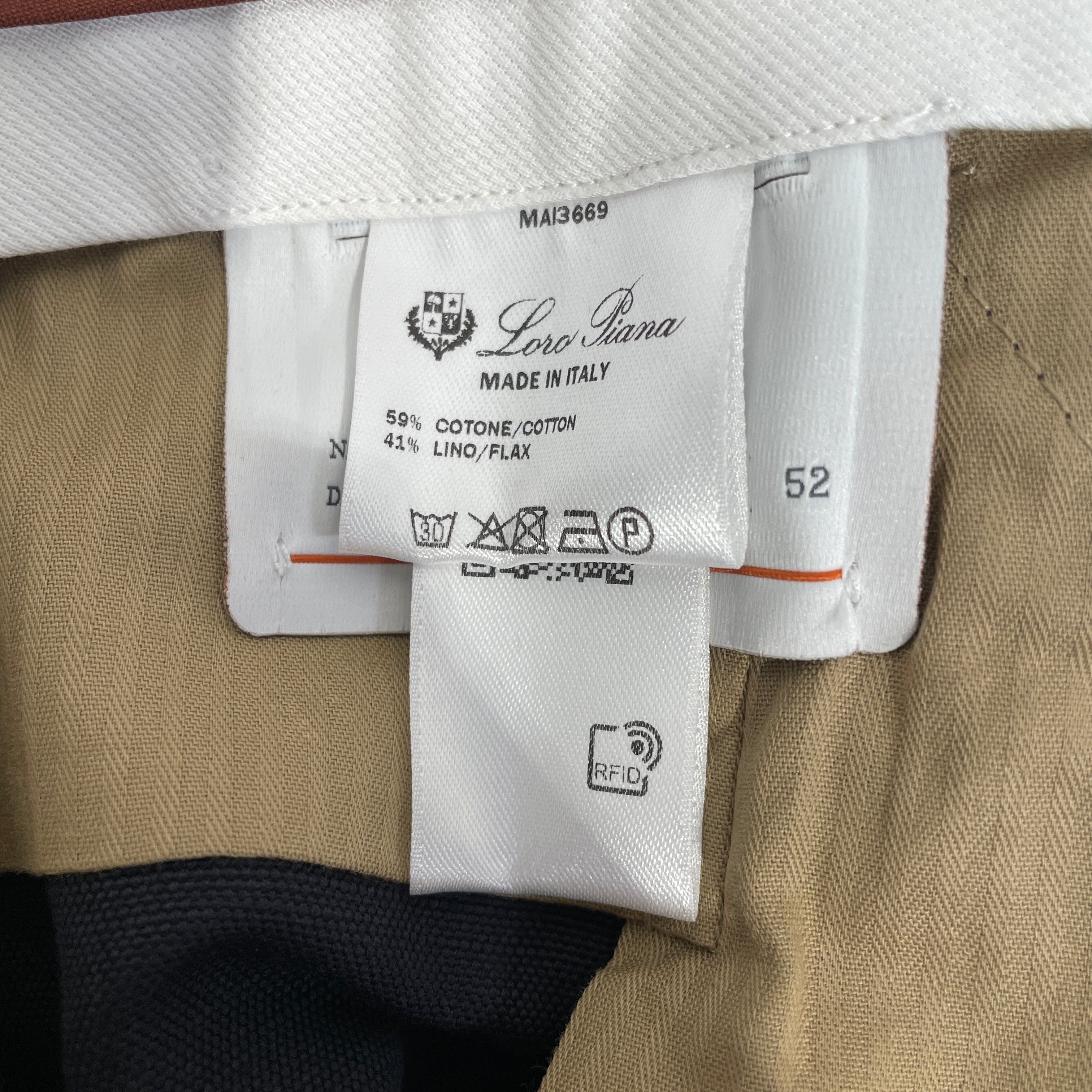 Loro Piana/Shorts/XXL/Cotton/NVY/Navy Bizen Bermuda Shorts view 3