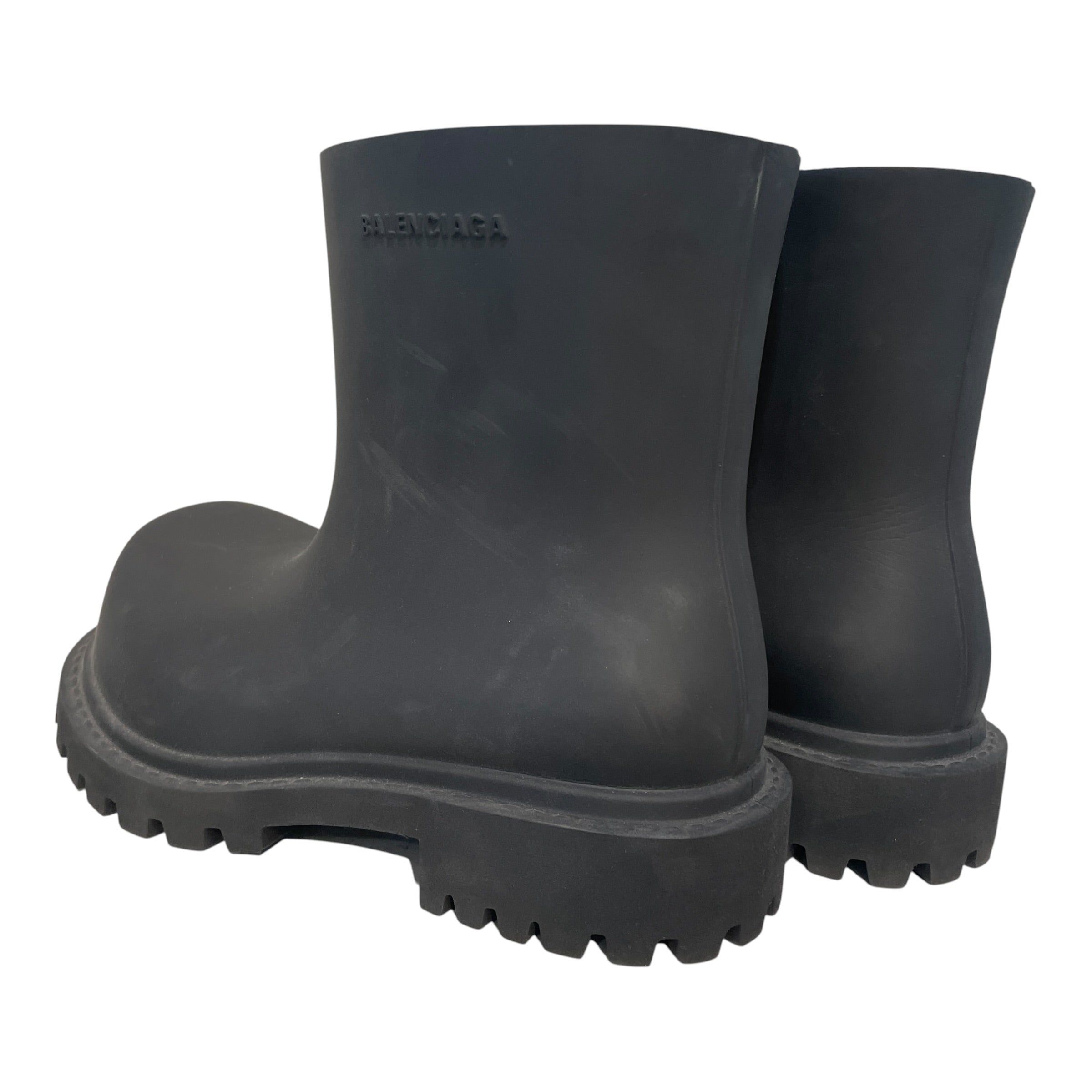 BALENCIAGA/Boots/EU 40/BLK/Steroid Rubber Boots view 3