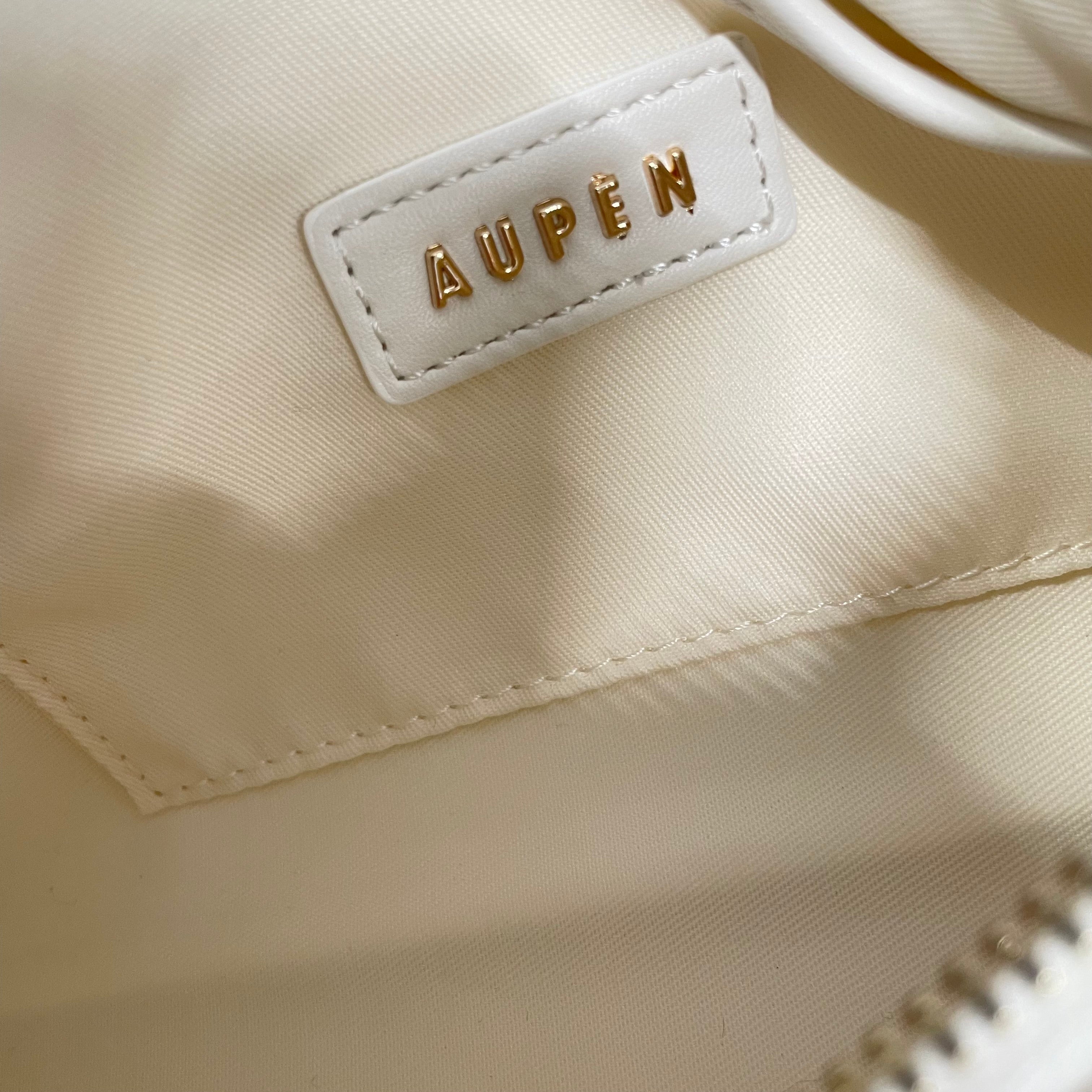 AUPEN/Hand Bag/Leather/WHT/leather hand bag bran new view 3