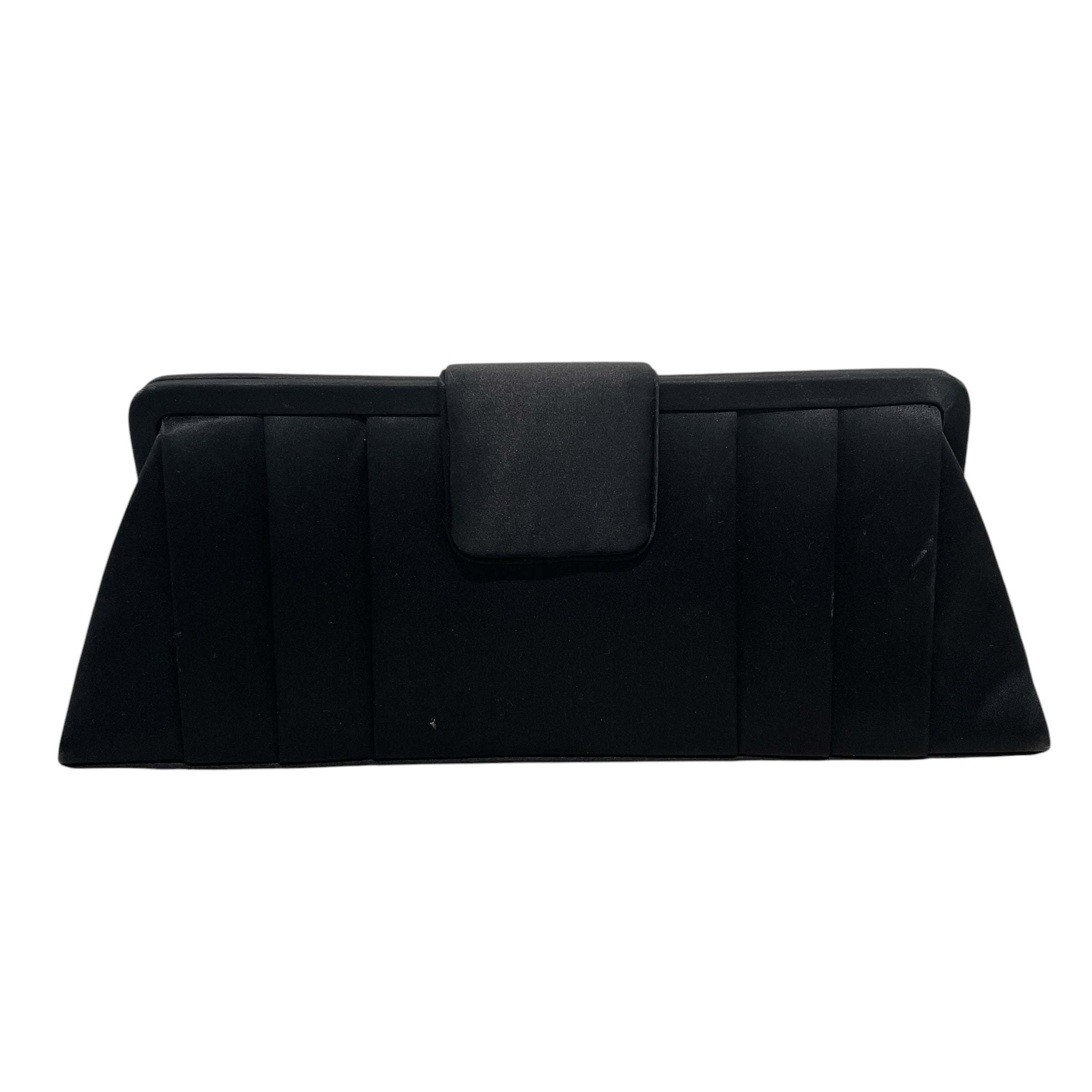 Shanghai Tang/Cross Body Bag/BLK/Satin Clutch Bag view 2
