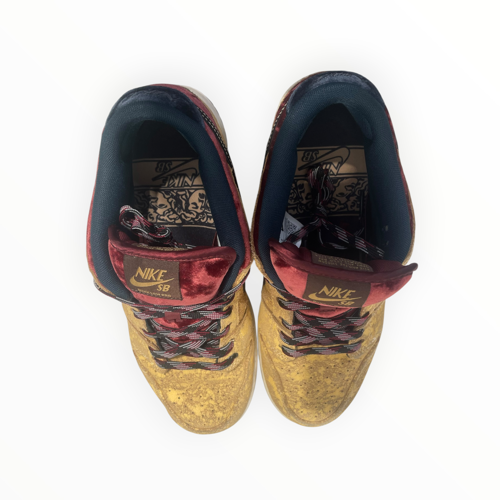 NIKE/DUNK LOW/Low-Sneakers/US 8/Suede/BEG/FZ1278-200 view 3