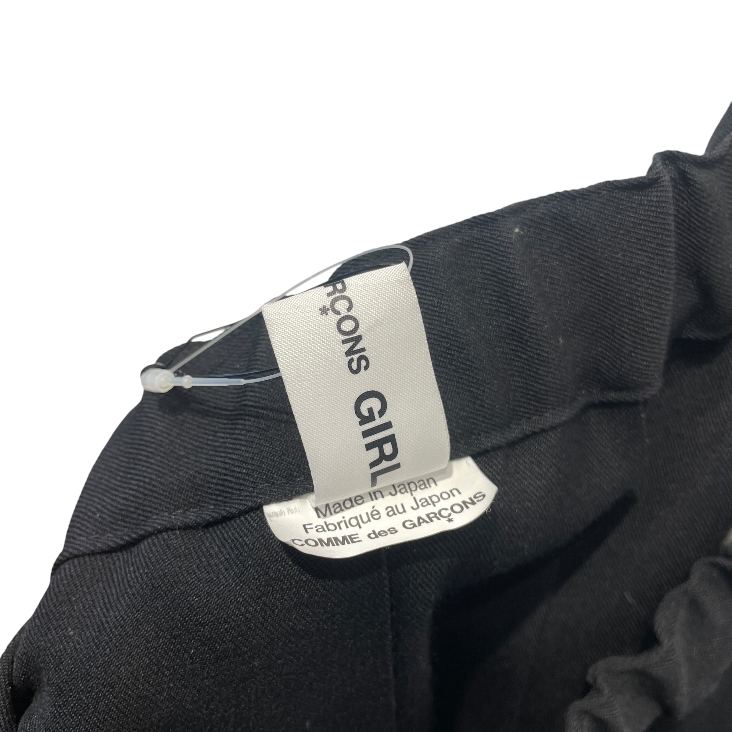COMME des GARCONS GIRL/Long Skirt/M/Wool/BLK/PLEATED view 5