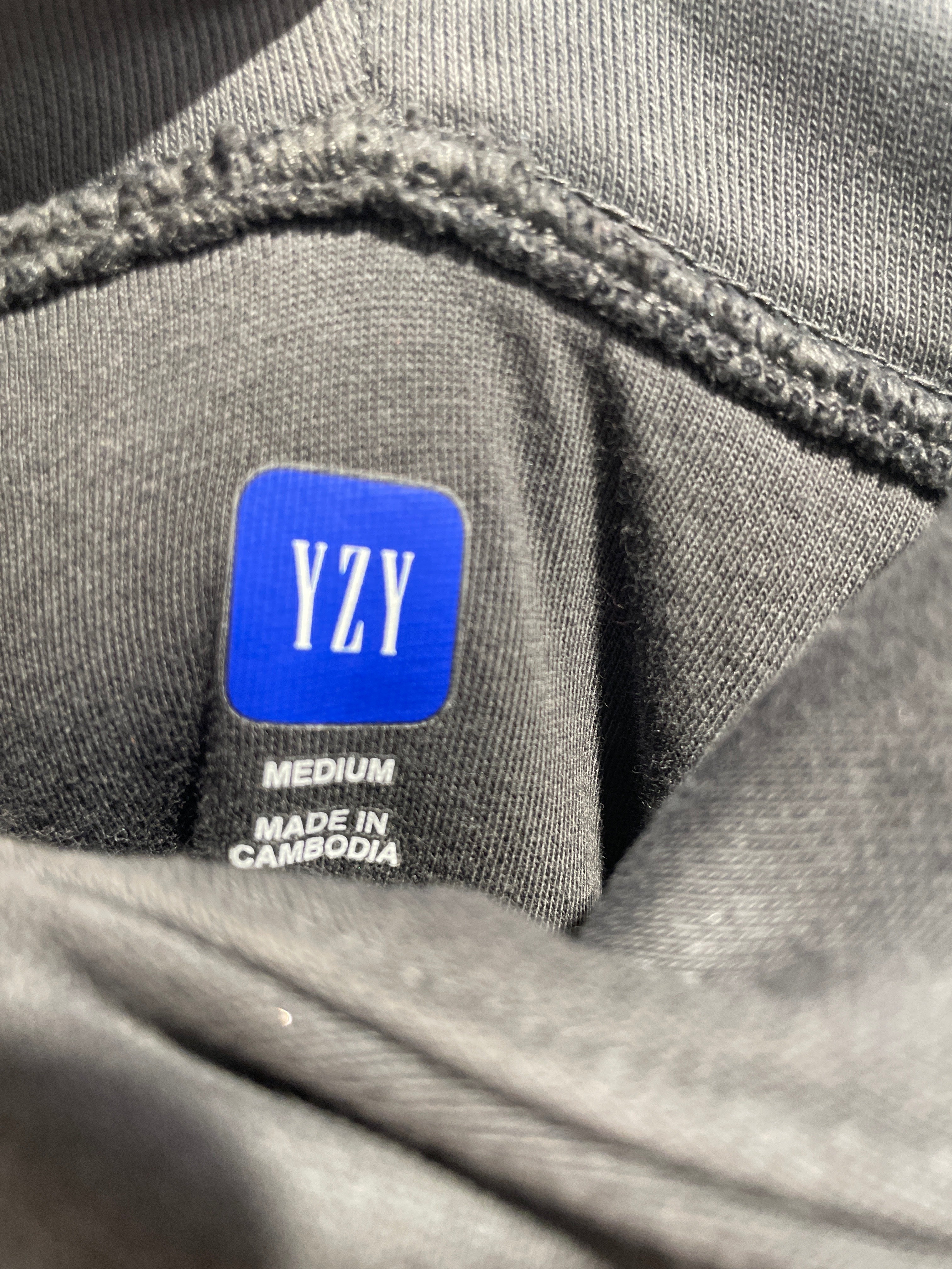 YEEZY GAP ENGINEERED BY BALENCIAGA/Hoodie/M/Cotton/GRY/Dove Hoodie view 3