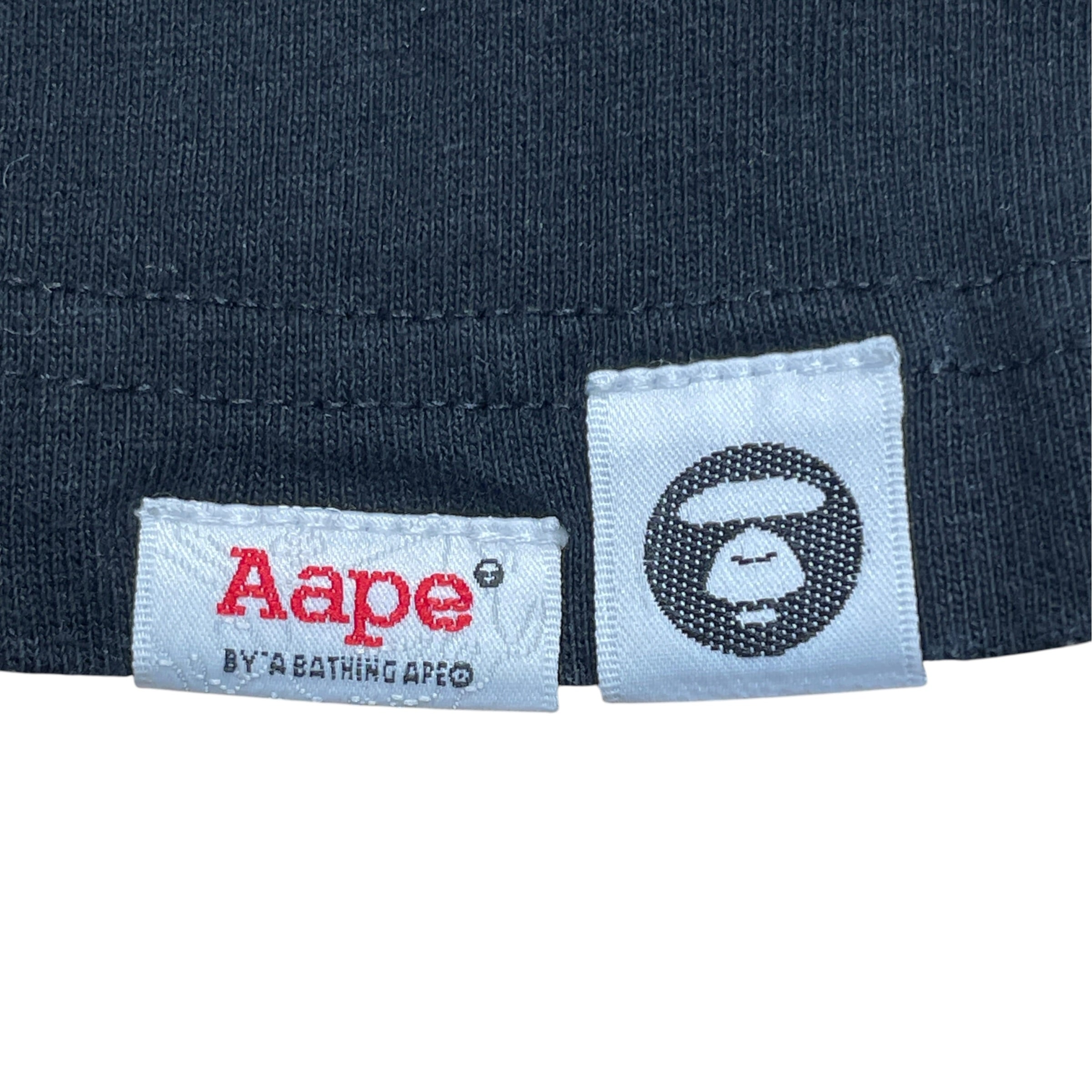 AAPE BY A BATHING APE/T-Shirt/XXL/Cotton/BLK/Graphic/Pacman Collab Tee view 5