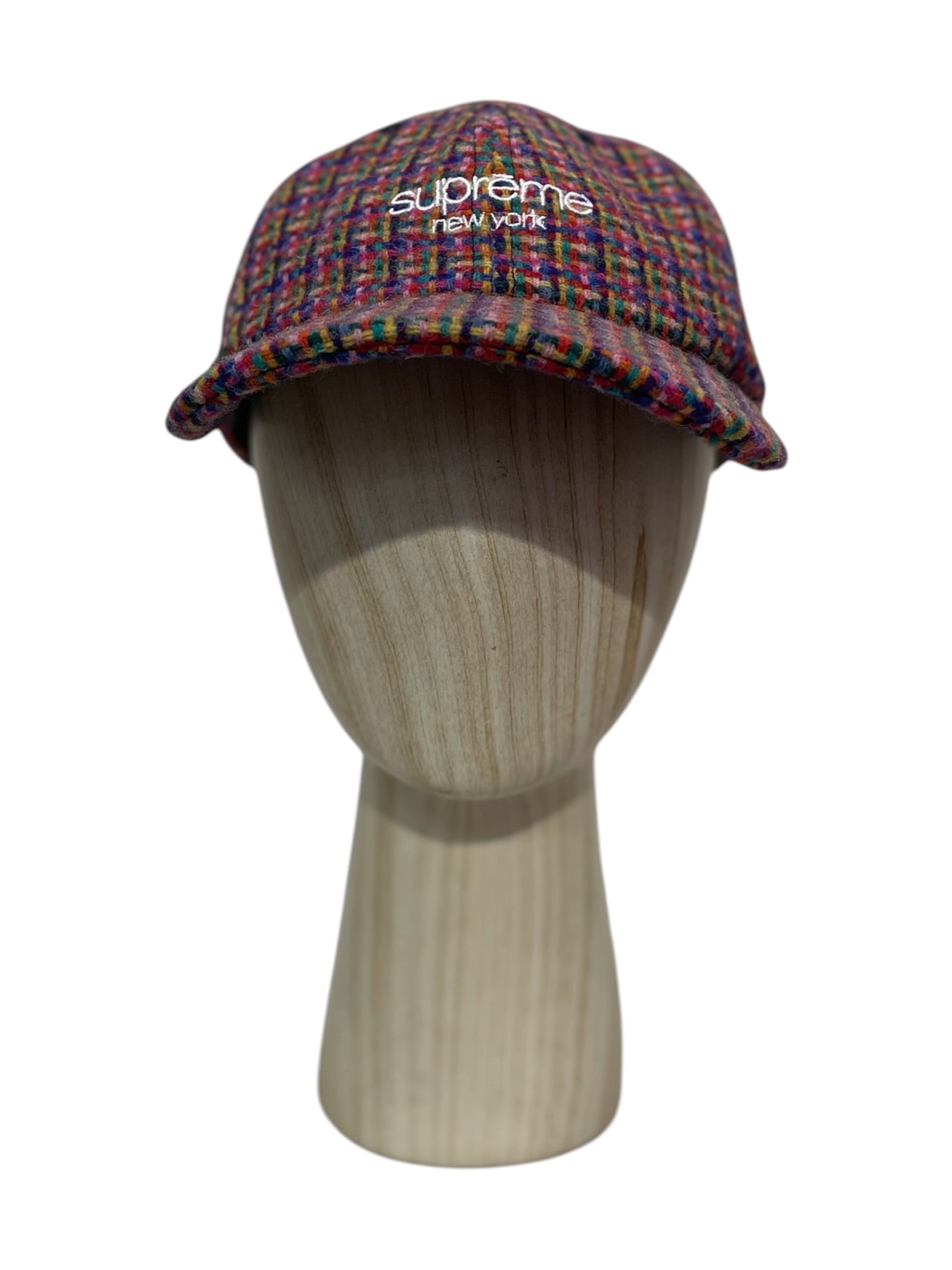 Supreme/HARRIS TWEED/Cap/All Over Print/Wool/MLT/L's/ view 1