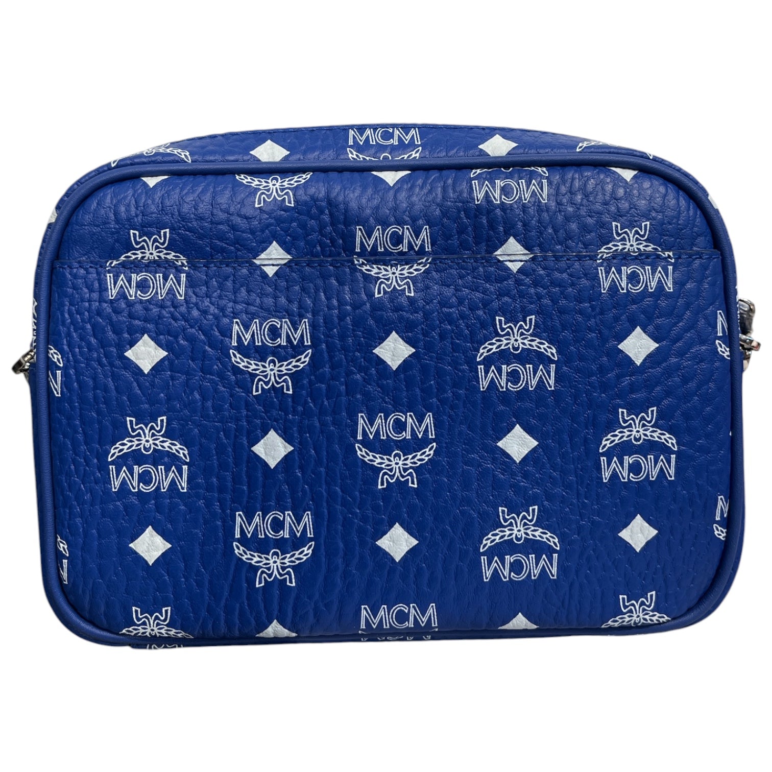 MCM/Cross Body Bag/Monogram/Leather/BLU/visetos view 2