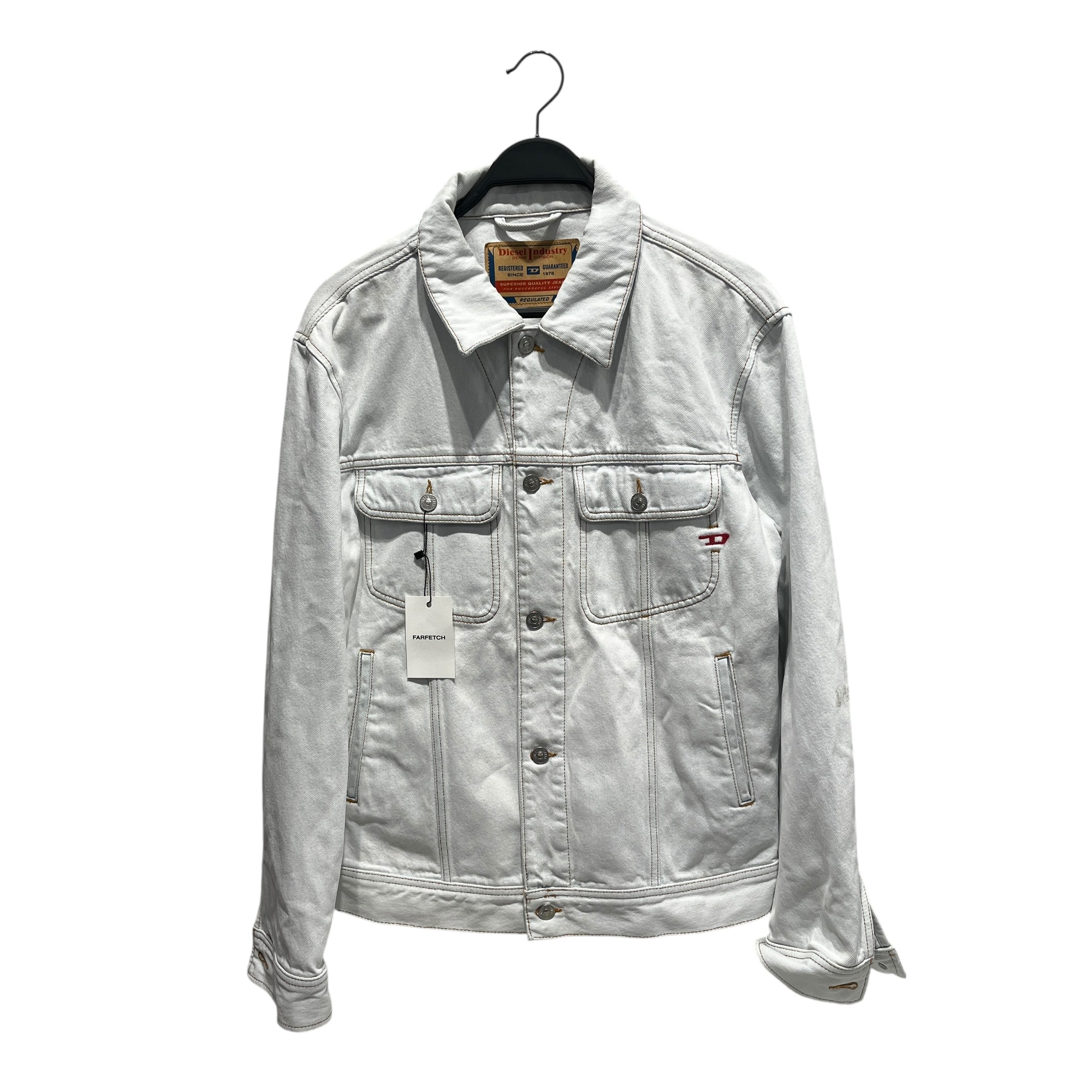 DIESEL/Denim Jkt/M/Denim/WHT/DIESEL BARCY ToFF view 1