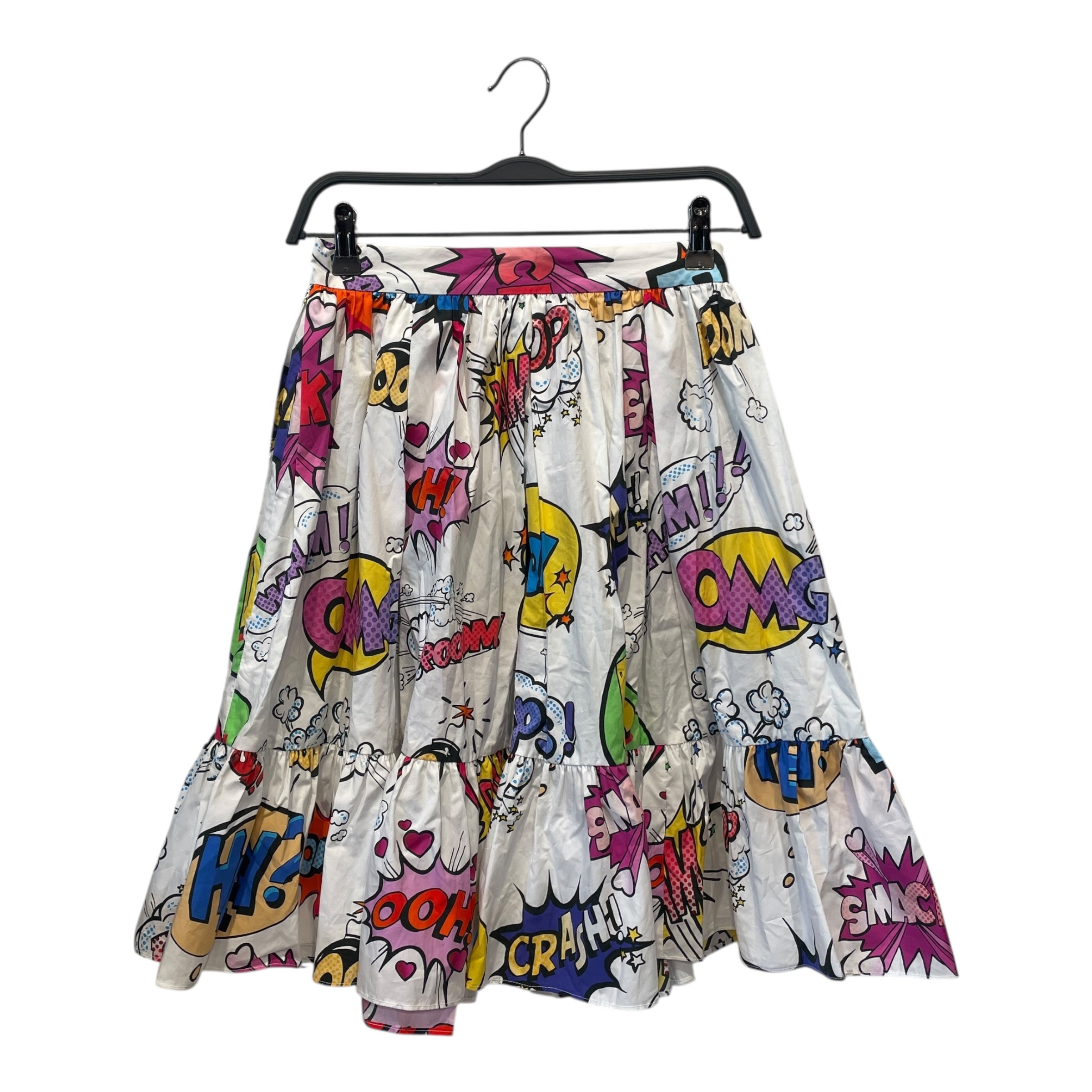 DOLCE&GABBANA/Skirt/11/All Over Print/Cotton/WHT/POP ART view 1