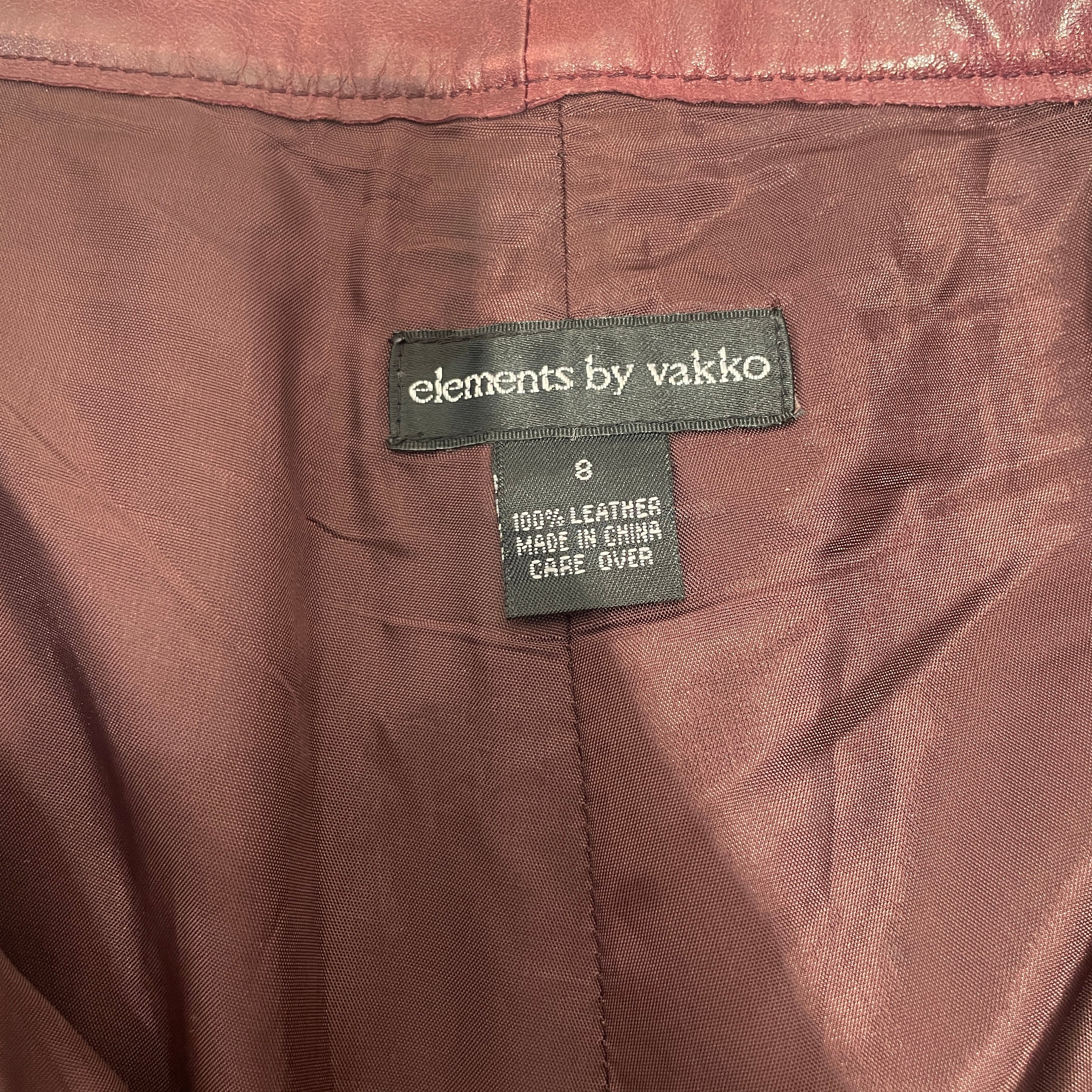 elements by vakko/Bottoms/8/Leather/BRD/ view 3