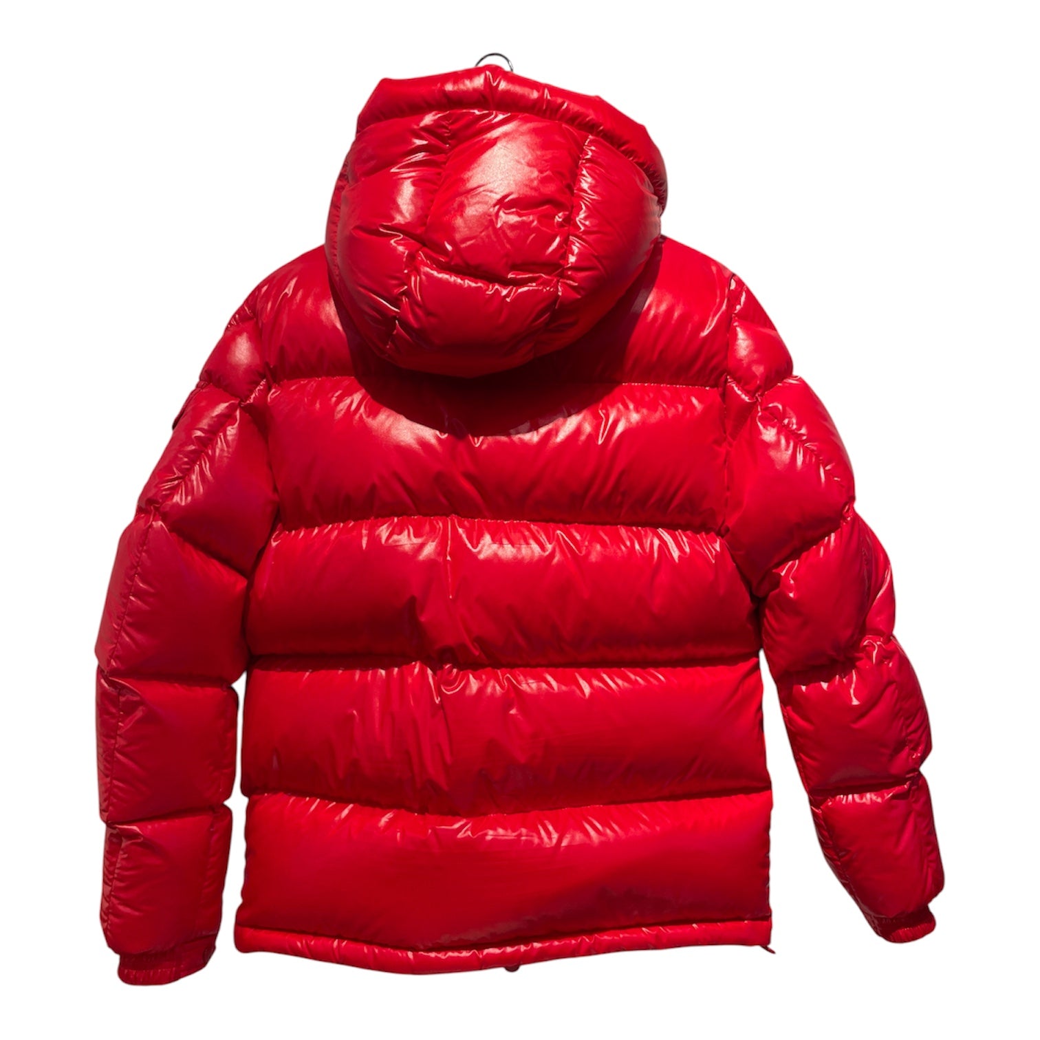 MONCLER/Puffer Jkt/XS/Nylon/RED/Red Down Puffer view 2
