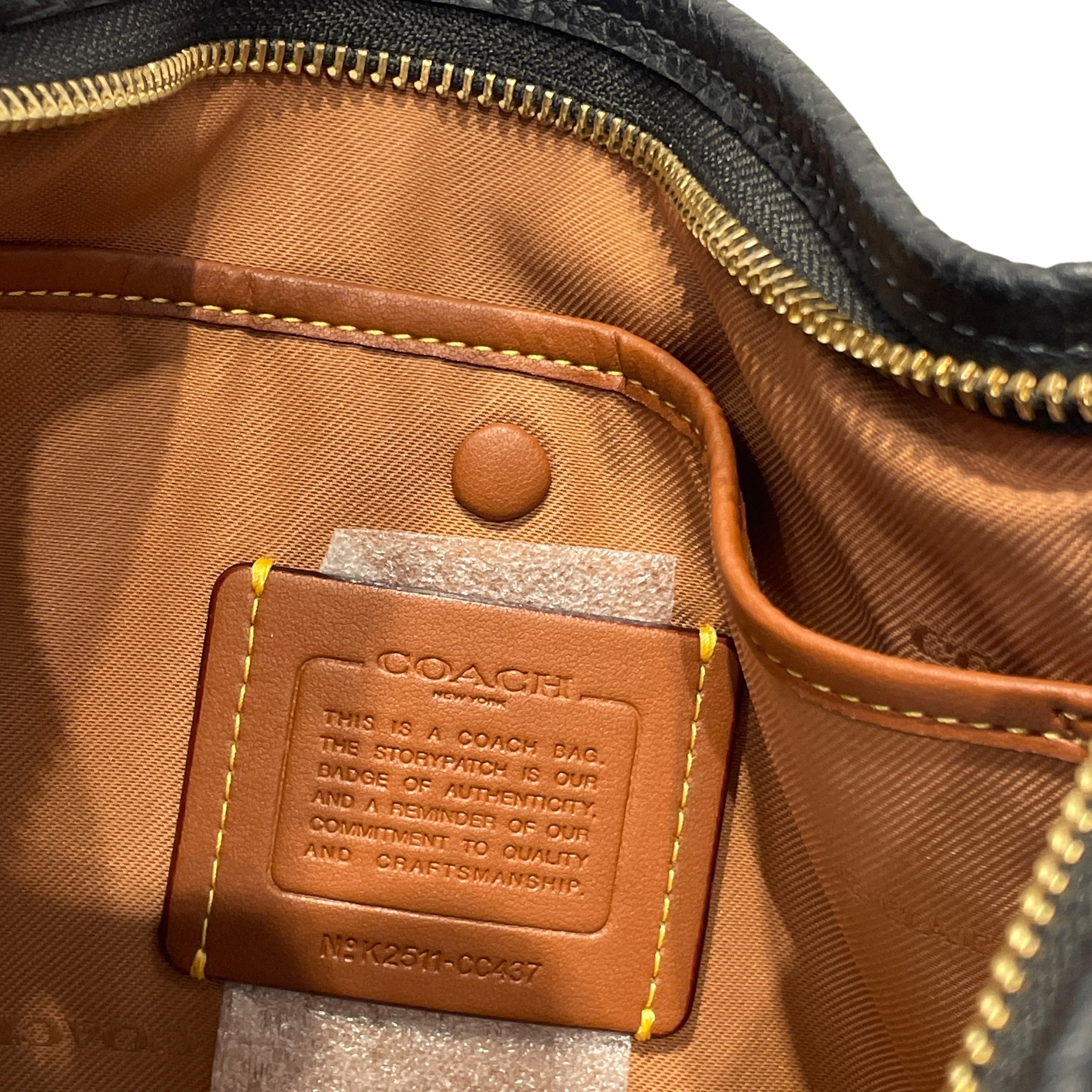 COACH/Hand Bag/Leather/BLK/CARY HAND BAG view 6