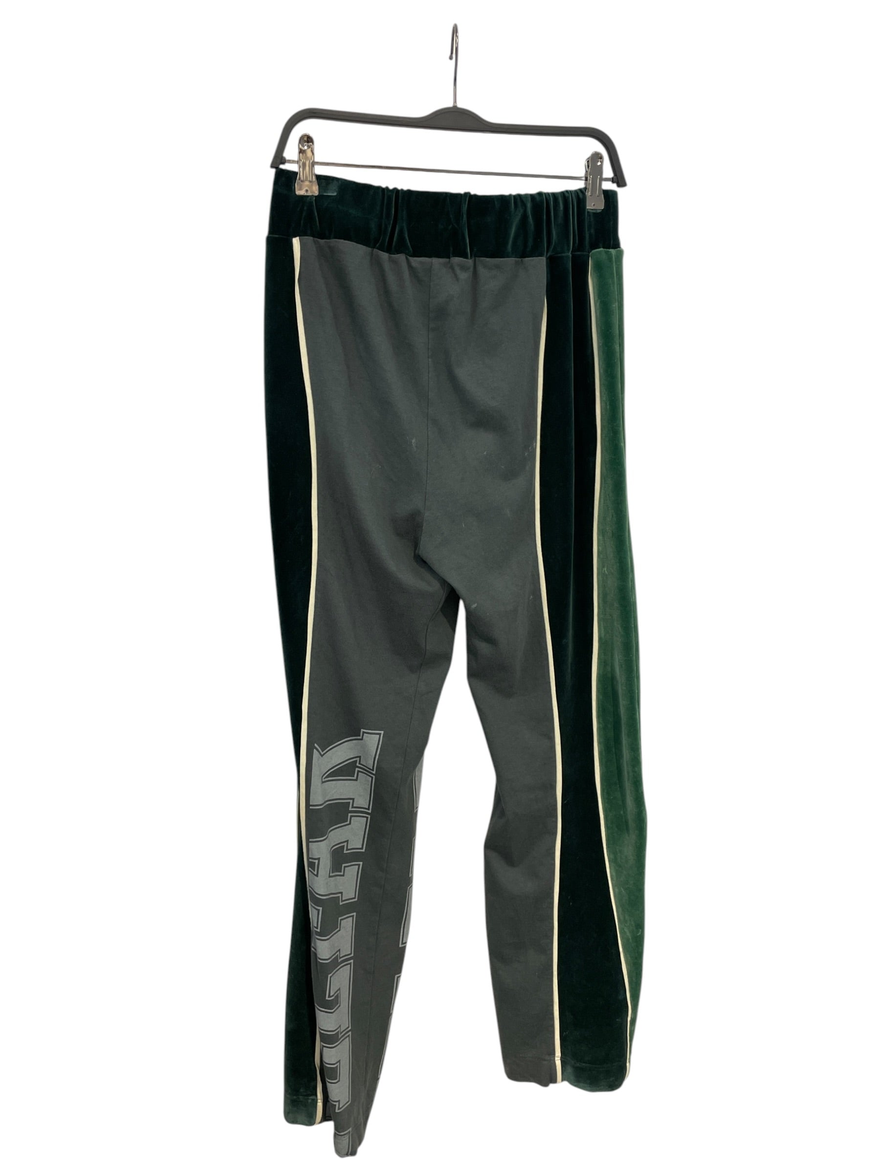 Telfar/Straight Pants/S/Cotton/GRN/VELOUR view 2