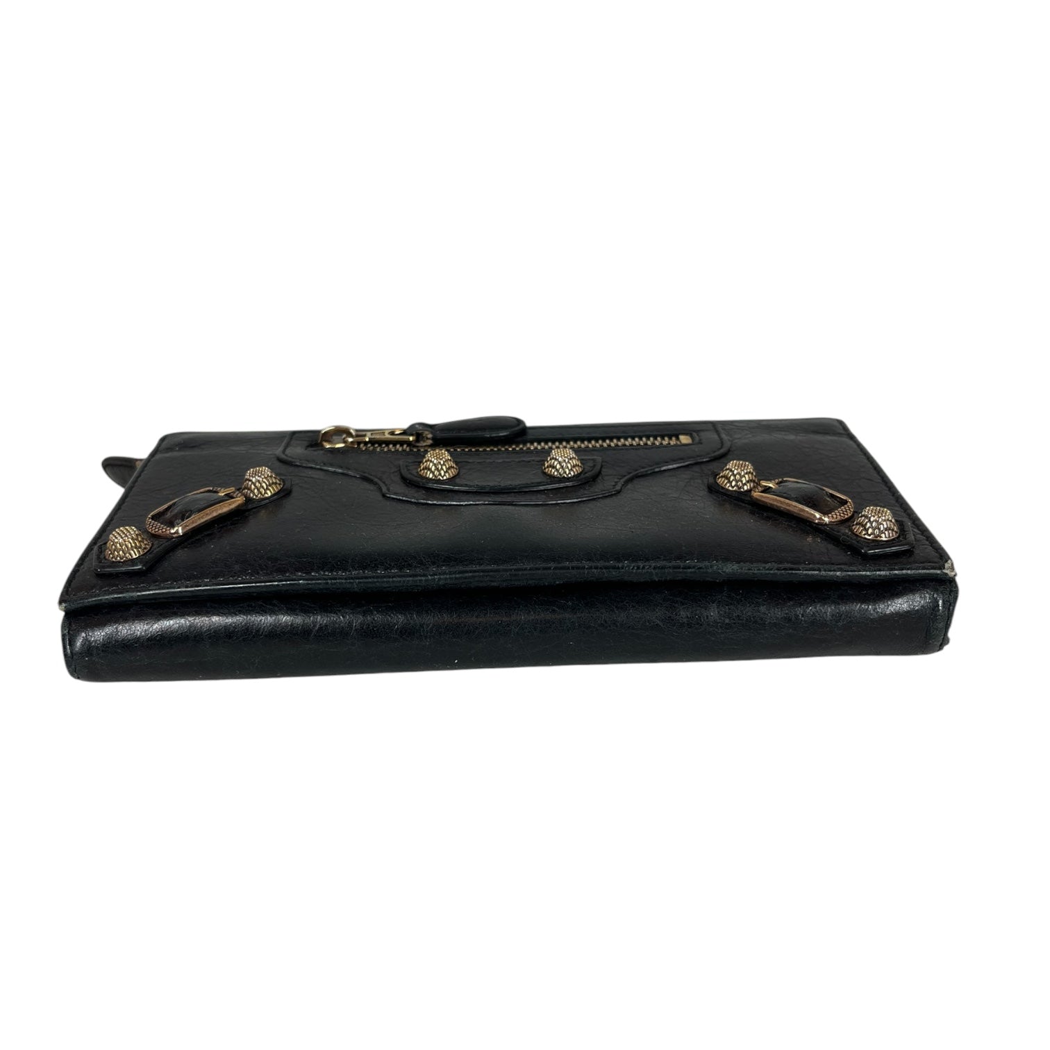 BALENCIAGA/Long Wallet/Leather/BLK/253054 1000 K 521053 view 3