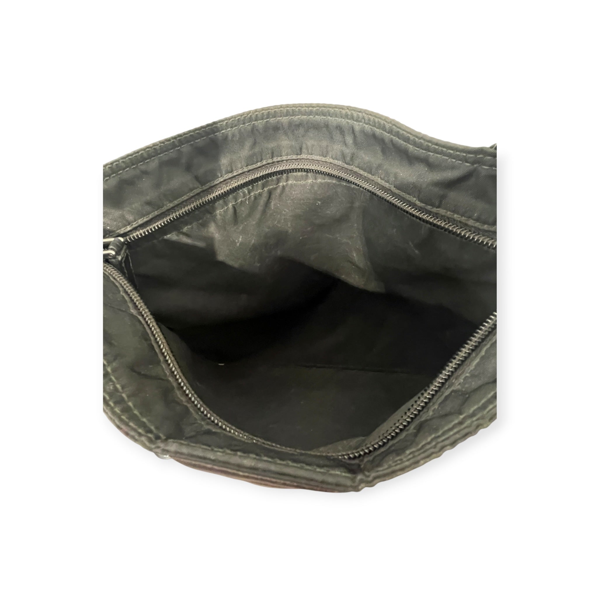 PRADA/Bag/Nylon/BLK/VINTAGE TESSUTO MESSENGER BAG view 4